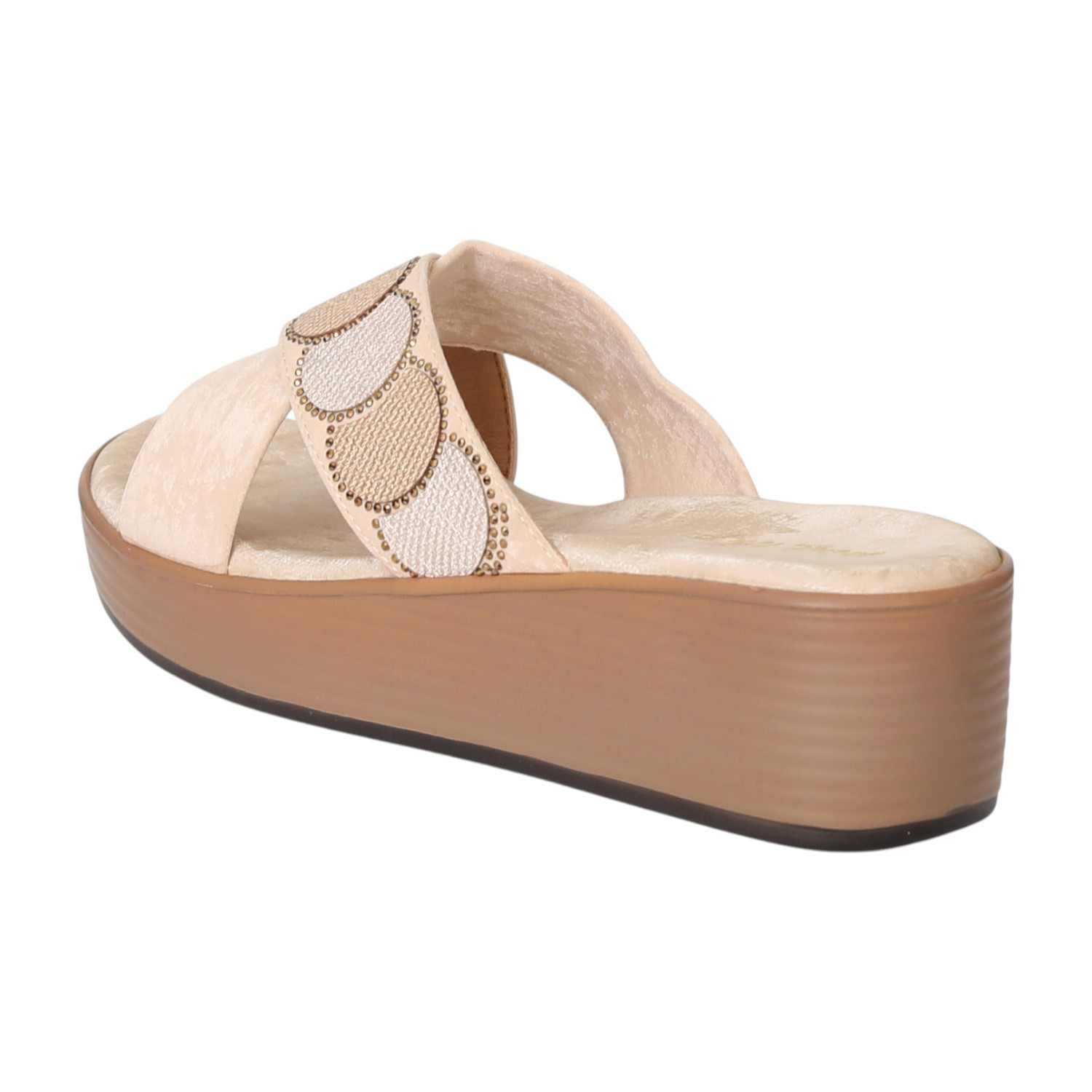Women Sun Cross Phase Wedges