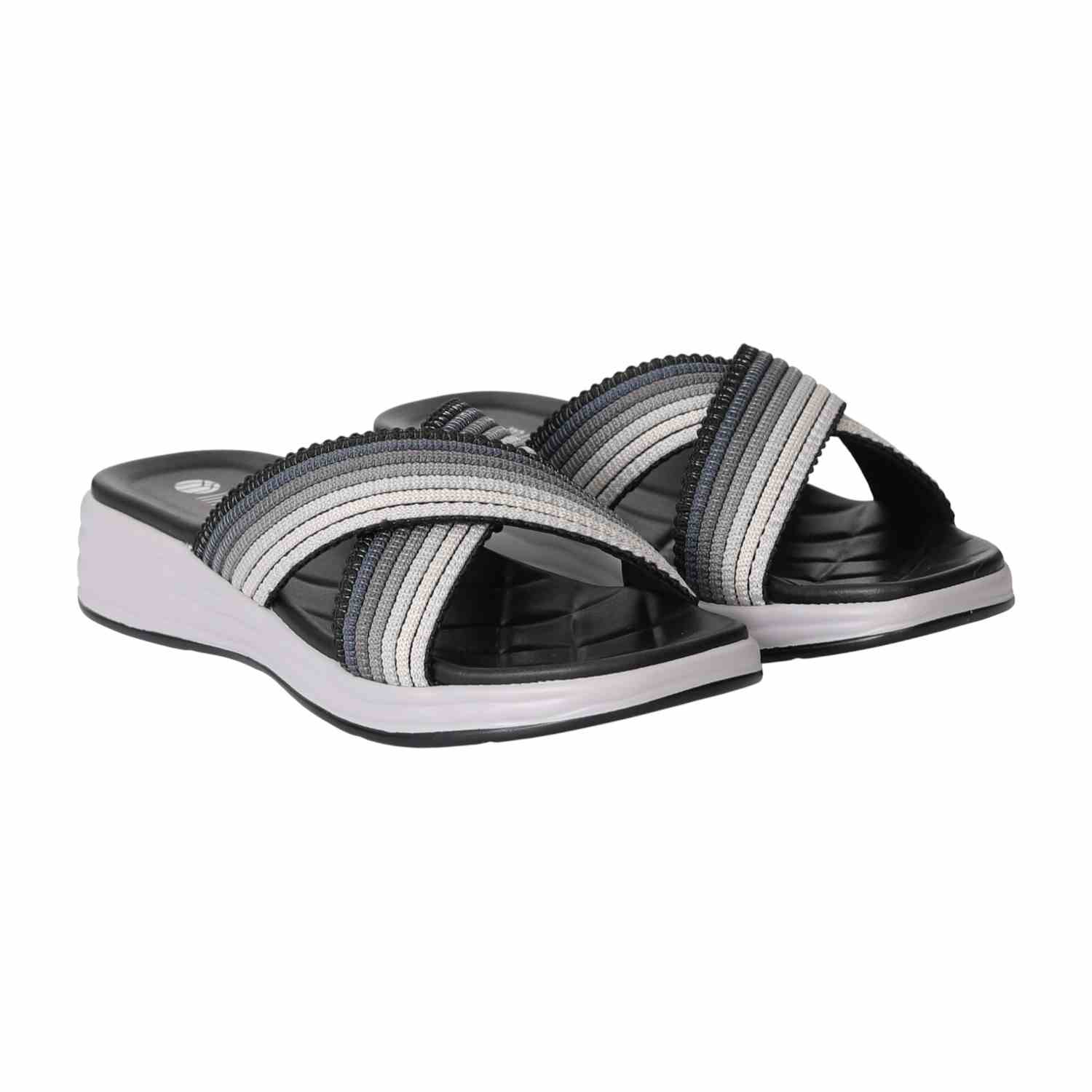 Women Moonlit Crossstrap Slide Sandals