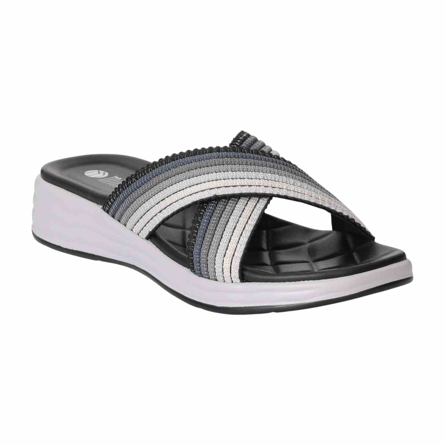 Women Moonlit Crossstrap Slide Sandals