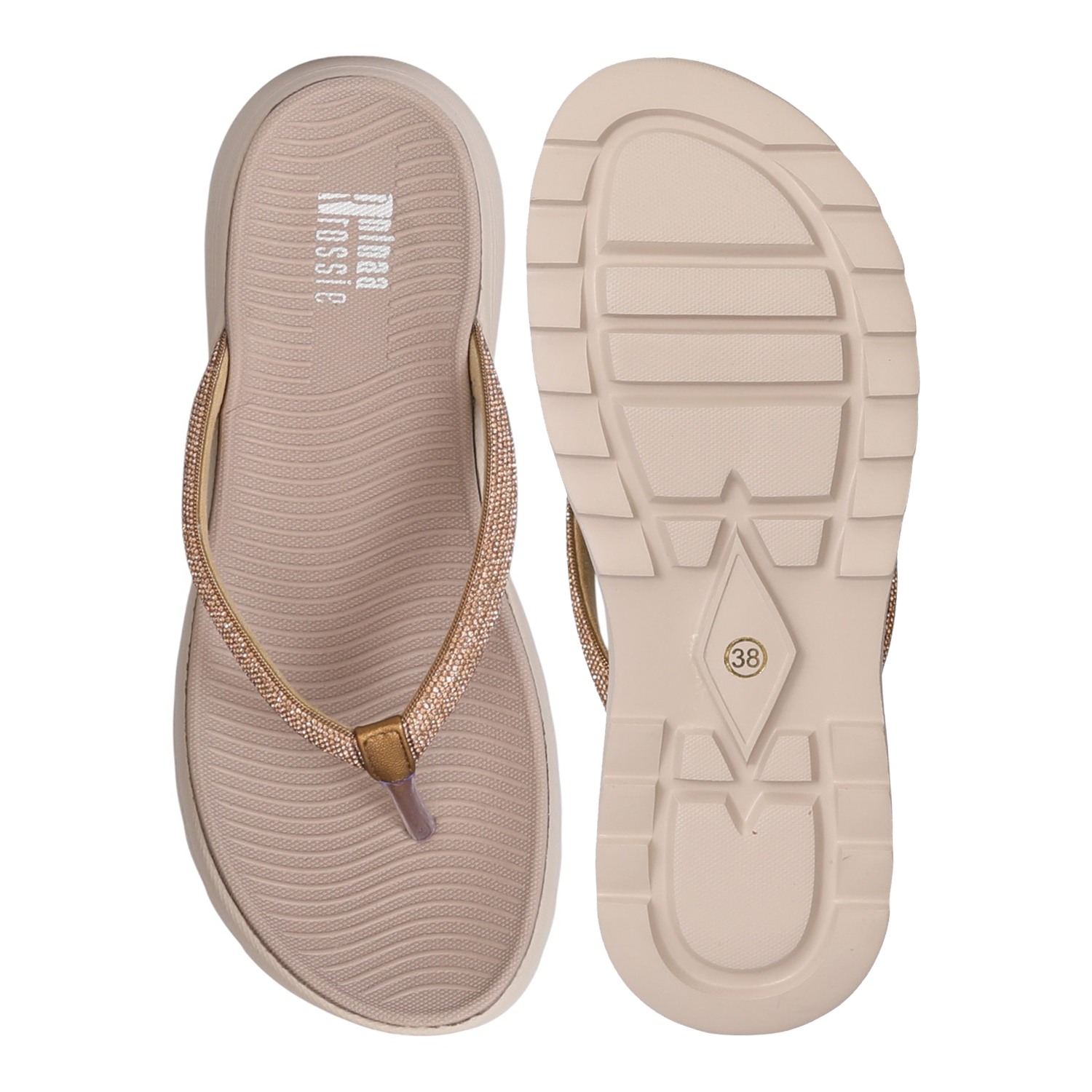 Women Sleek Comfort Flip-Flop Sandals