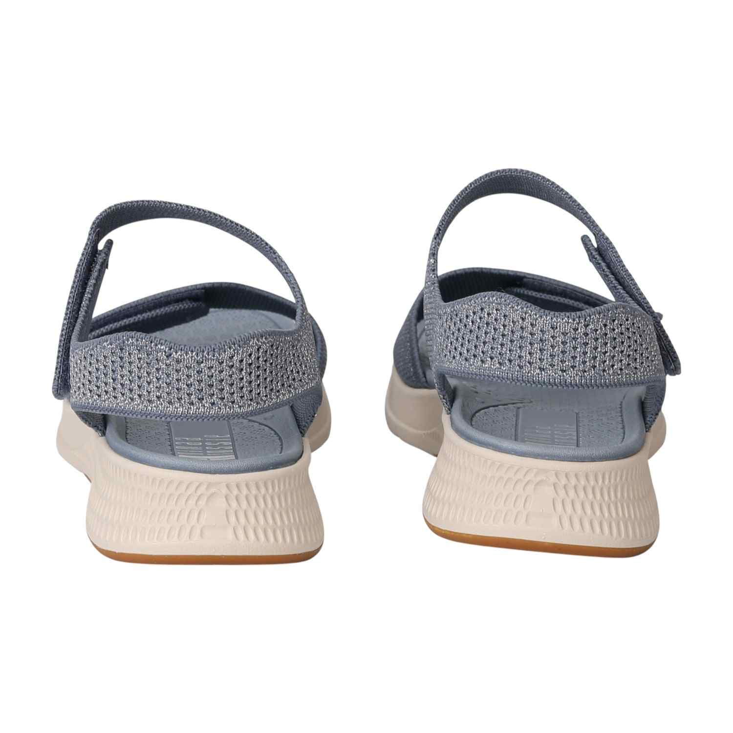 Women Blue Athleisure Sandals