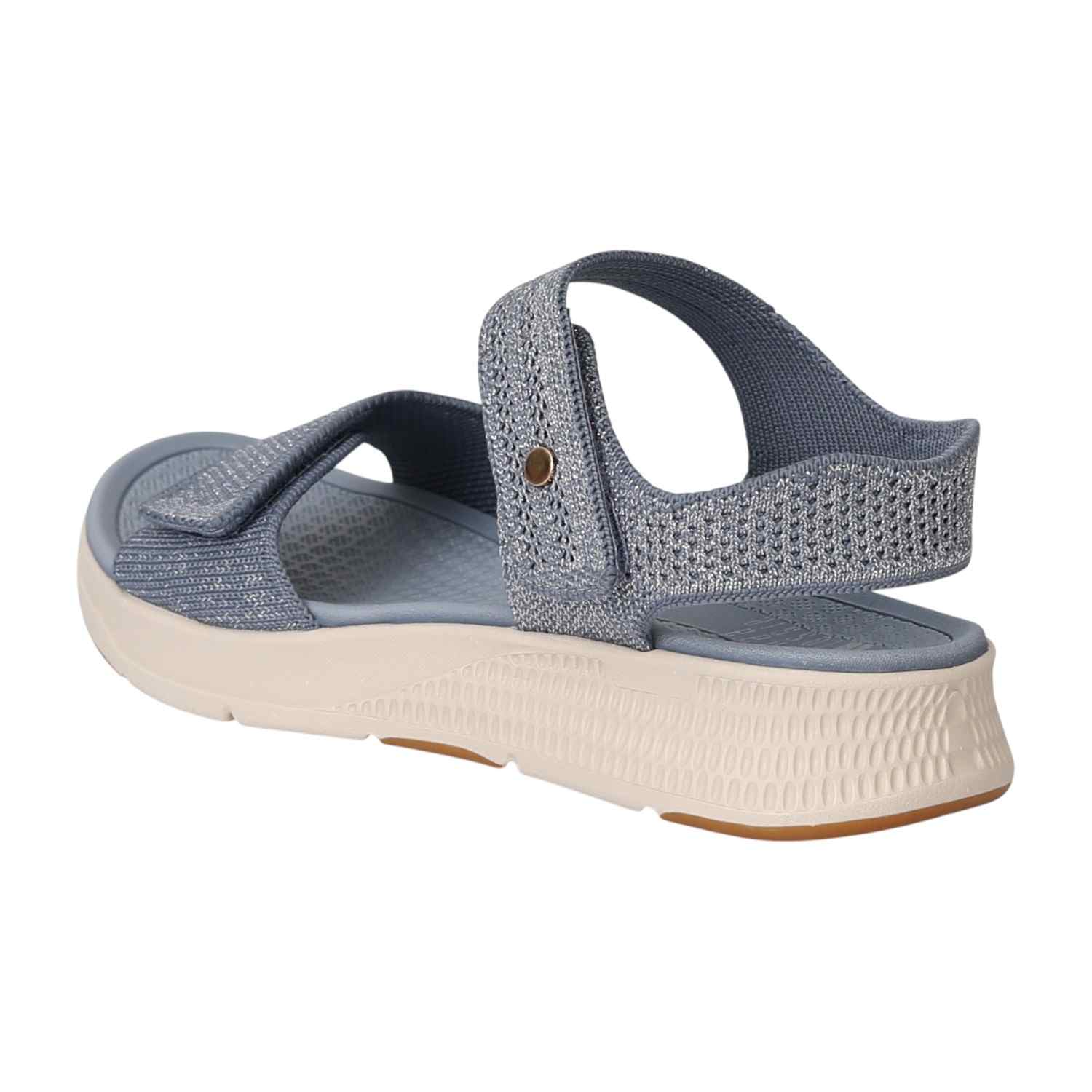Women Blue Athleisure Sandals