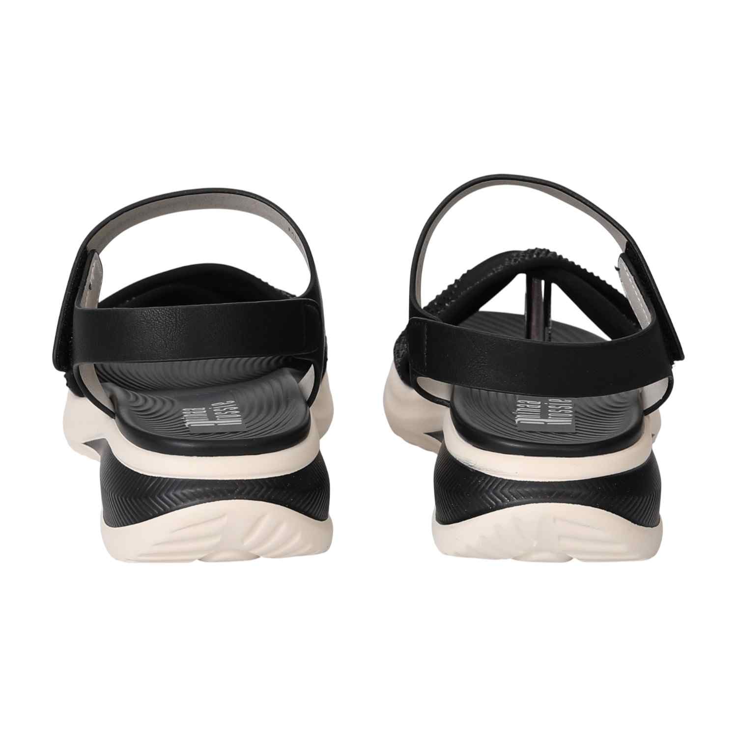 Women Black Glam Sandals