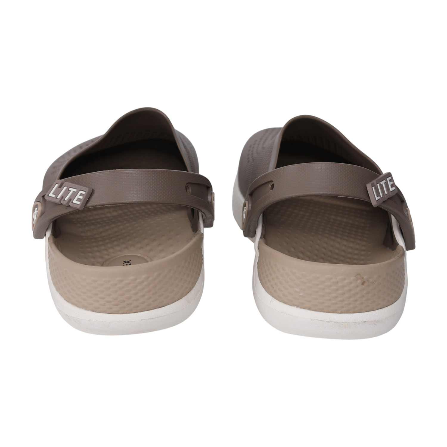 Men Beige Latte Lite Clog