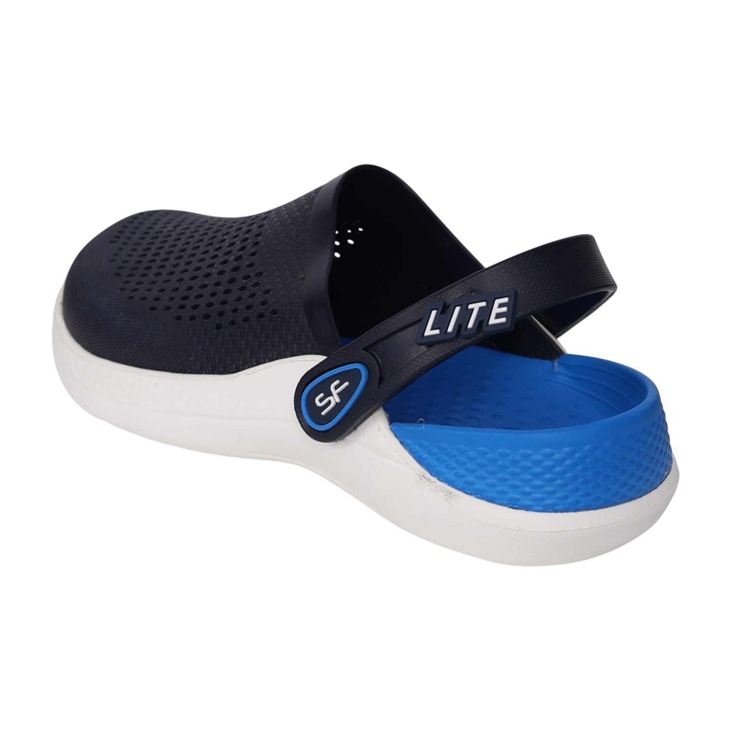 Men Navy Marine Vector Clog