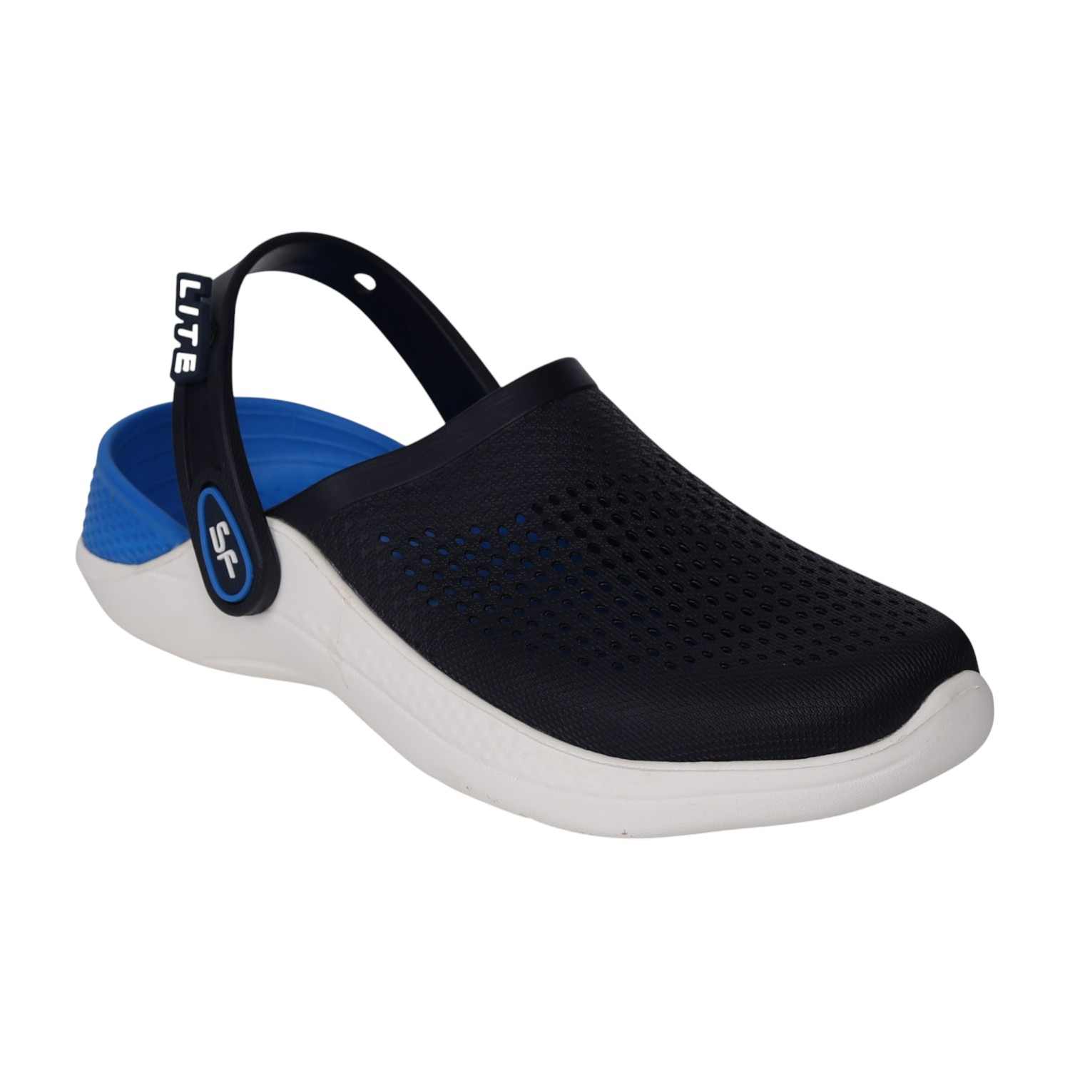 Men Navy Marine Vector Clog