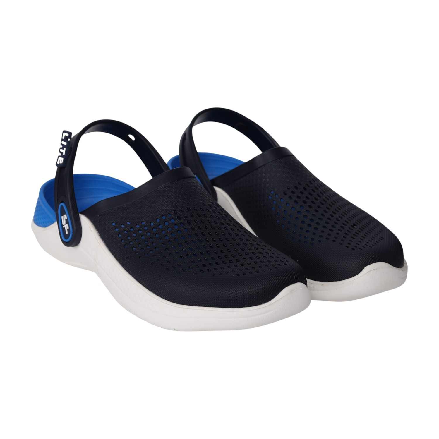 Men Navy Marine Vector Clog