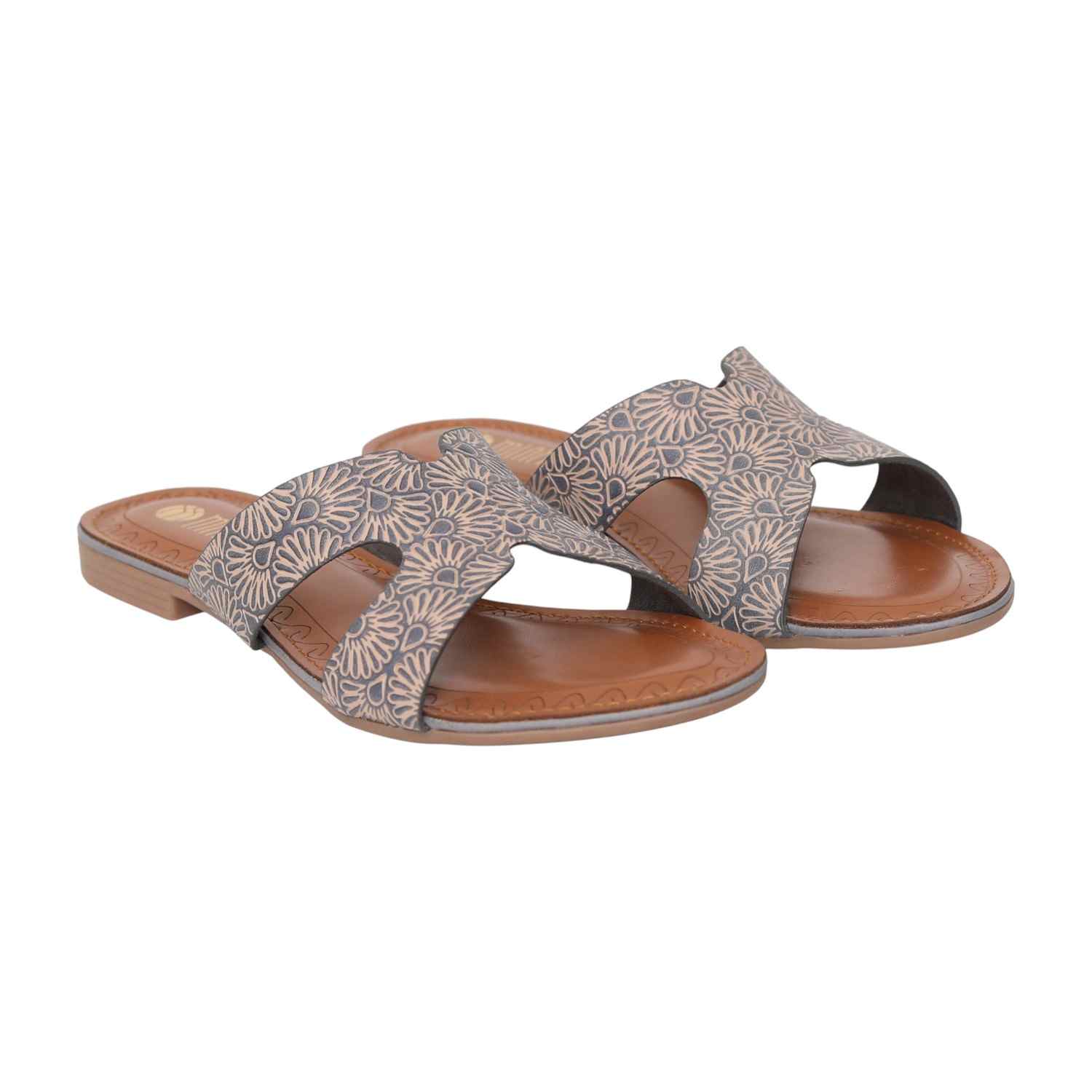 Womens Misty Marigold Low Heel Sandal