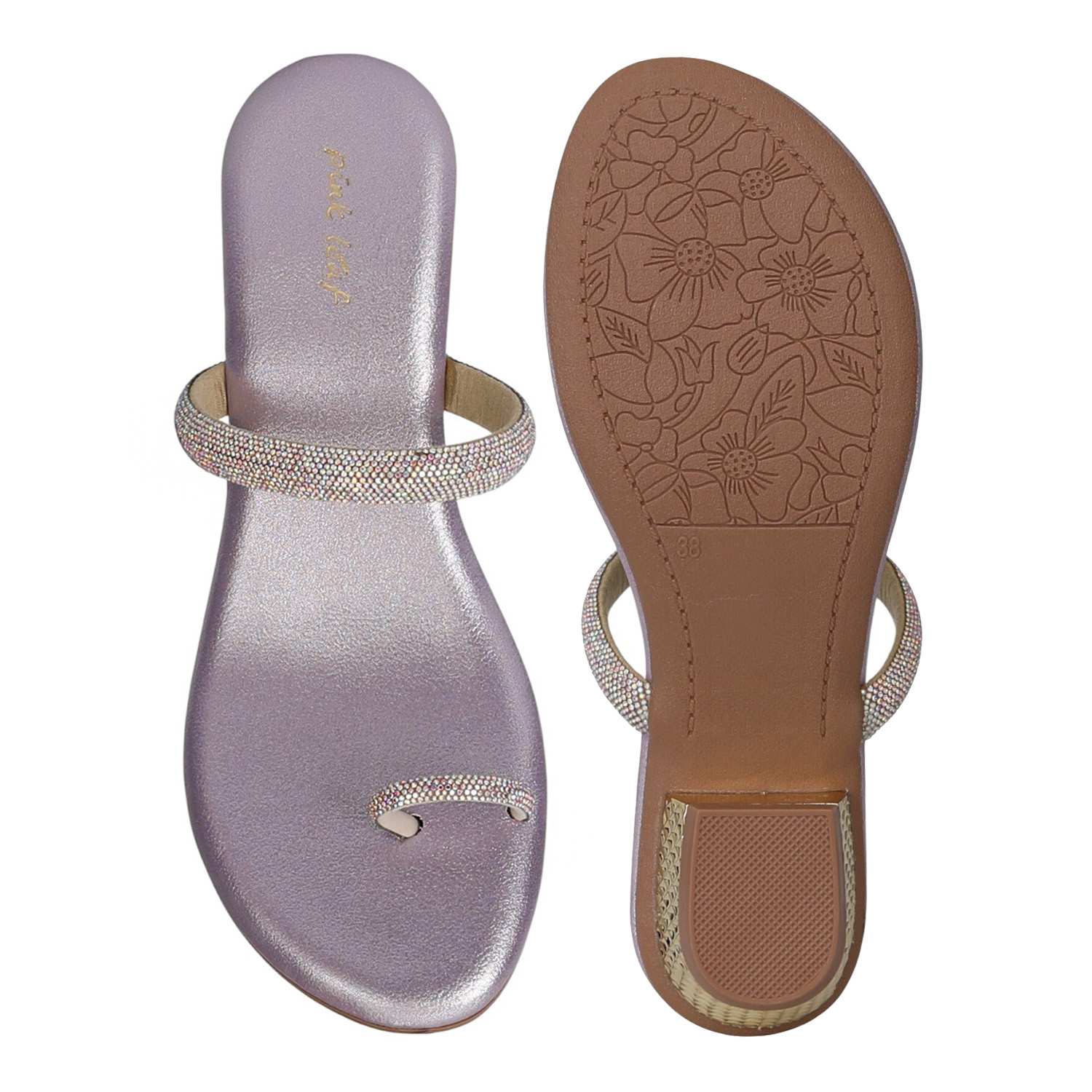 Women Lilac Gleam Sandals