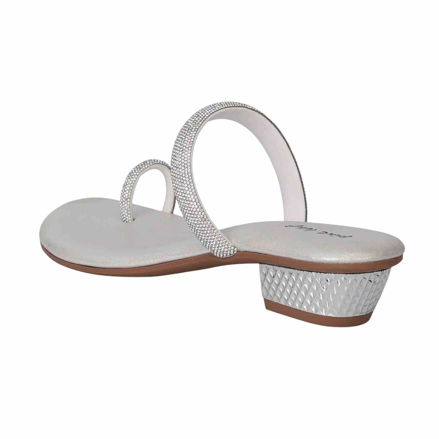Women Pearly White Dazzle Sandals