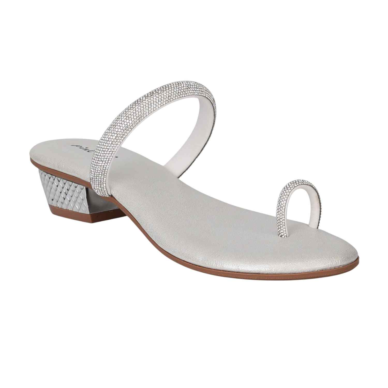Women Pearly White Dazzle Sandals