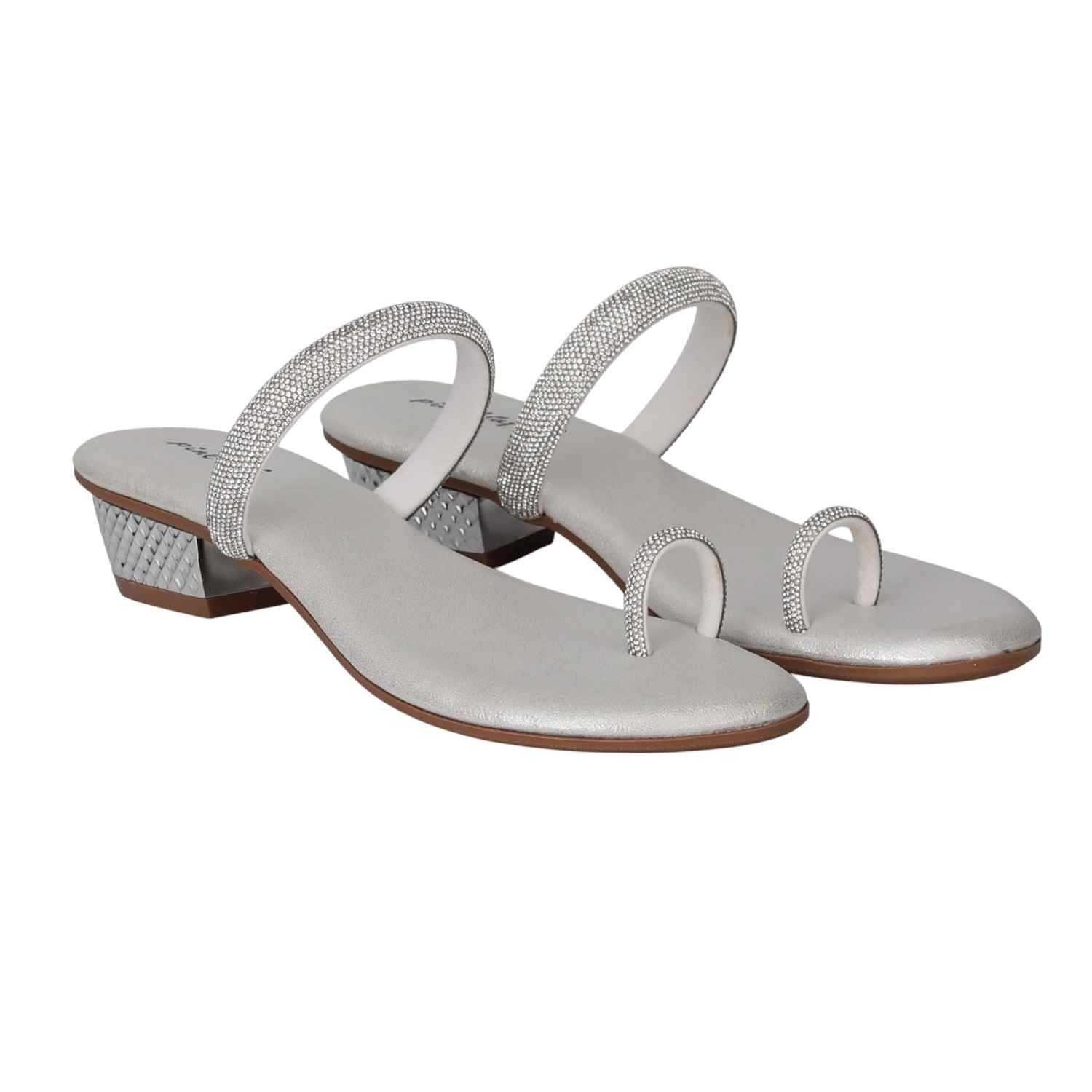 Women Pearly White Dazzle Sandals