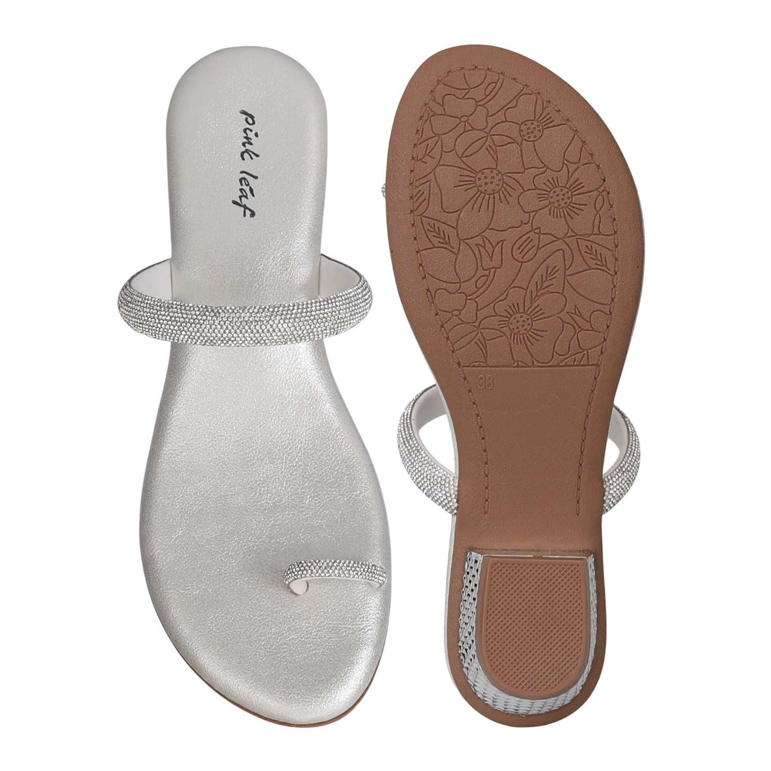 Women Pearly White Dazzle Sandals