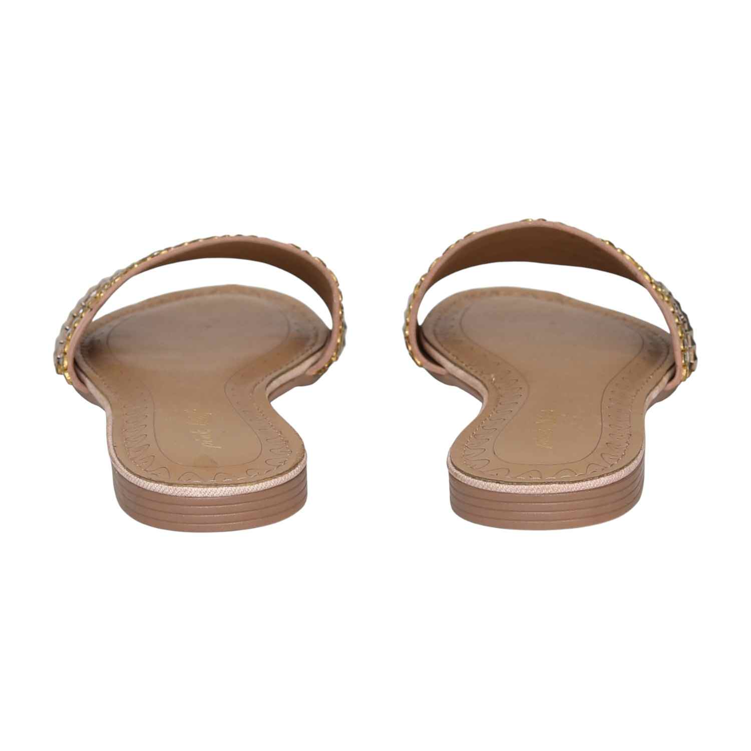 Women's Rose Tint Zigzag Detail Flats