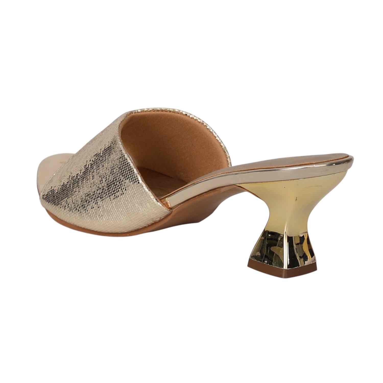 Women Golden Luxe Heels