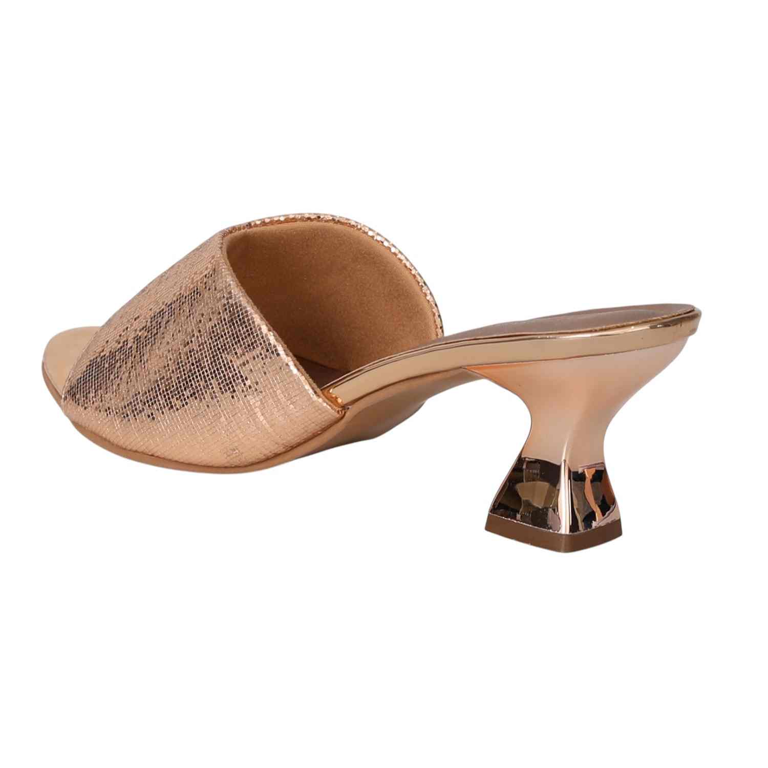 Women Golden Luxe Heels
