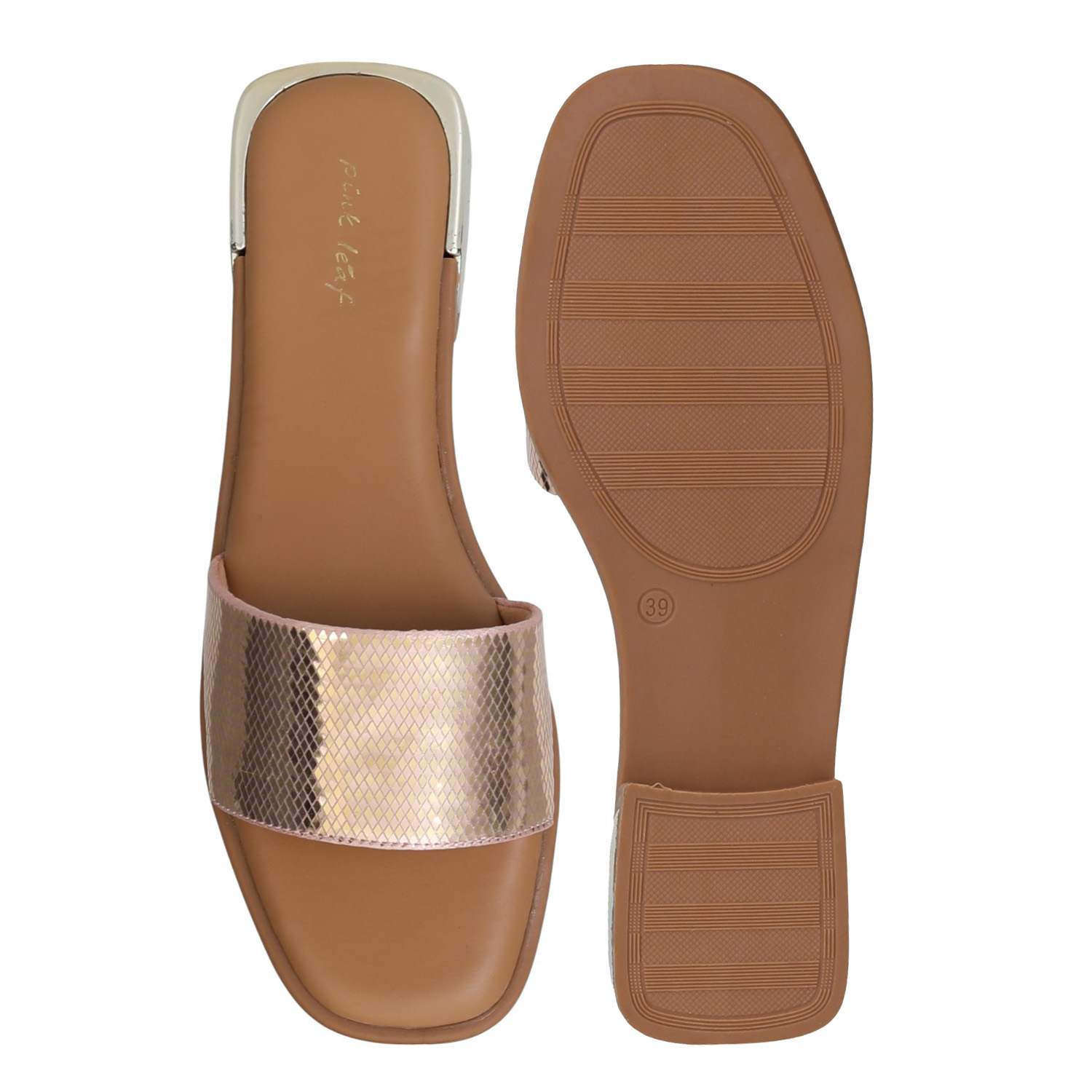 Women Rose Metal Muse Sandals