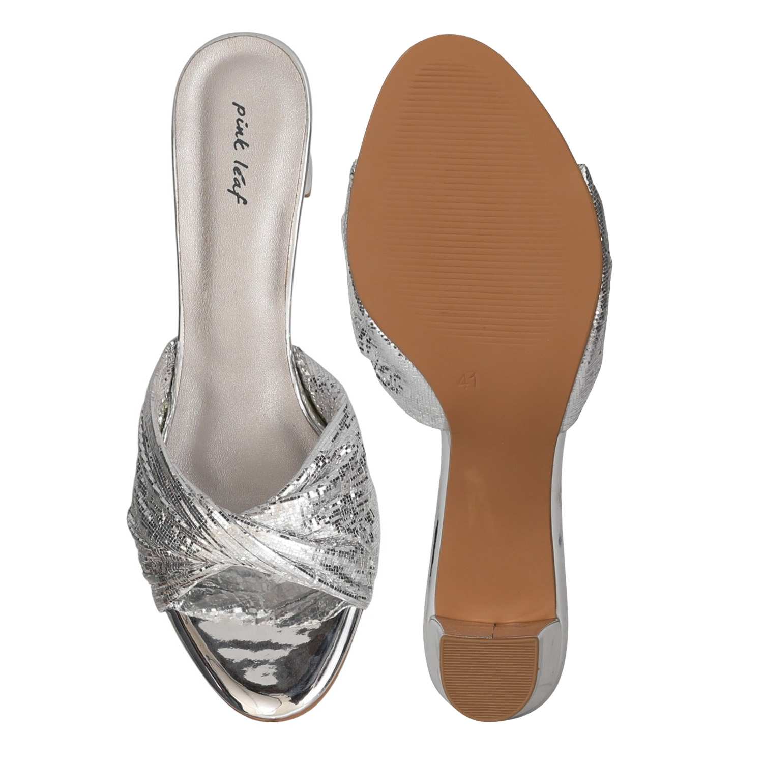 Women Shimmer Rise Platform Sandals