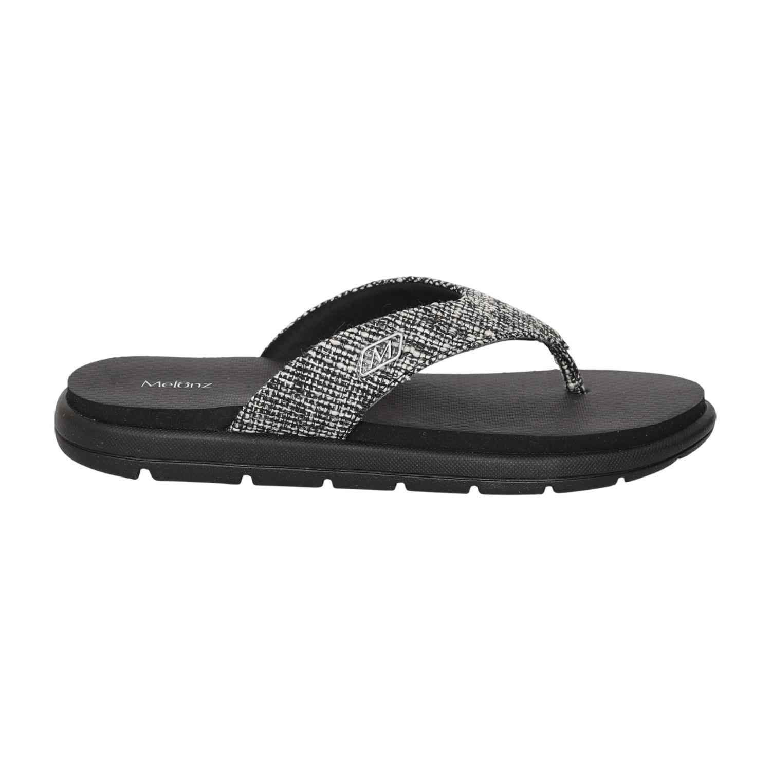 Women Monochrome Weave Flip-Flop