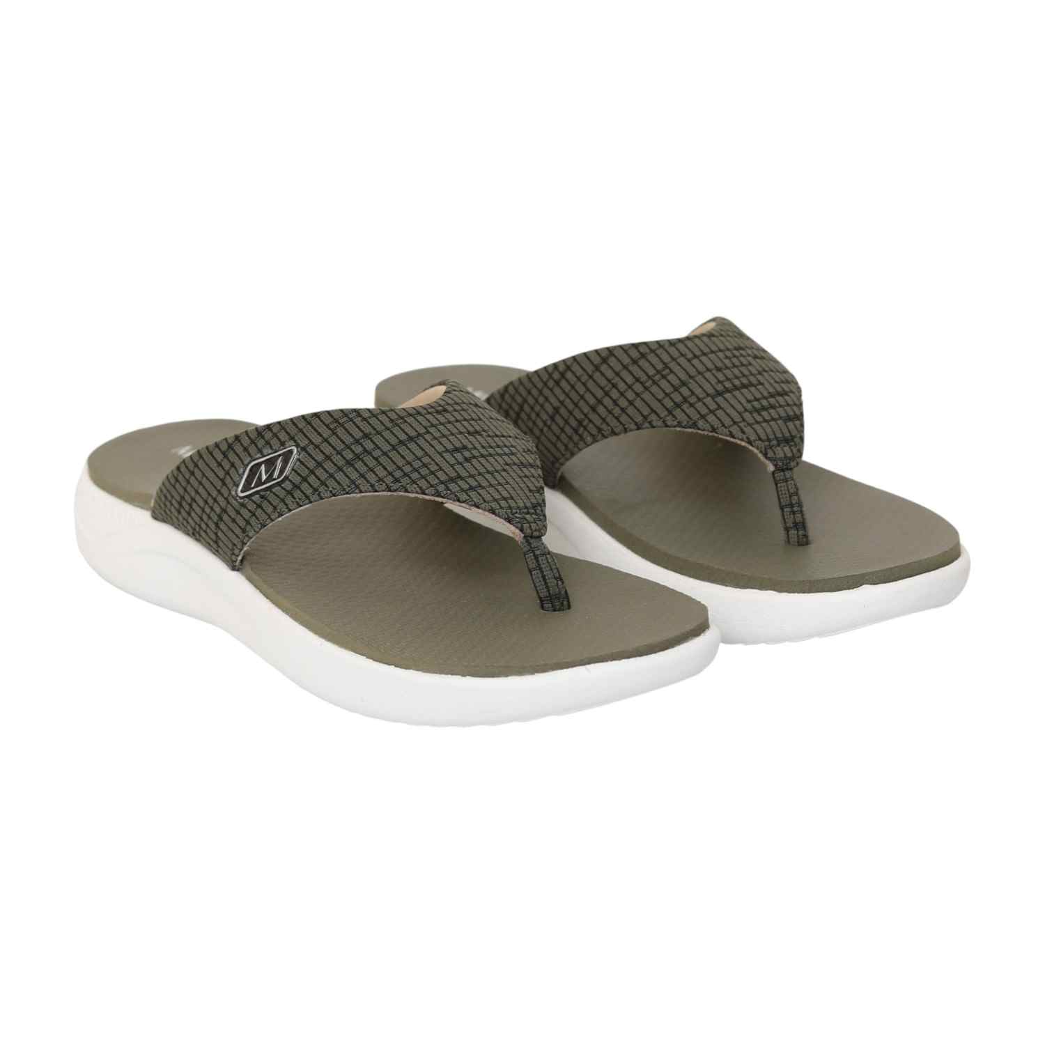 Women Olive Loom Flip-Flop