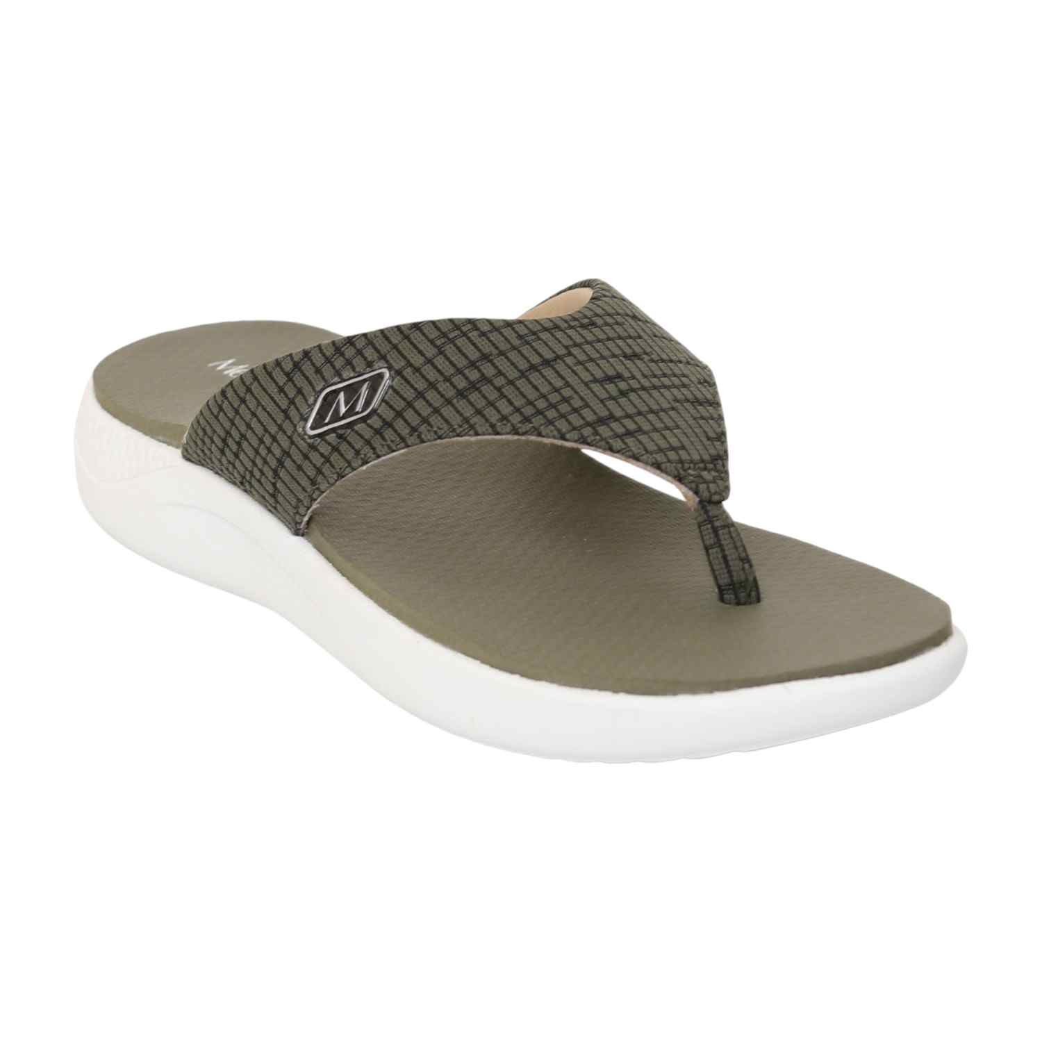 Women Olive Loom Flip-Flop