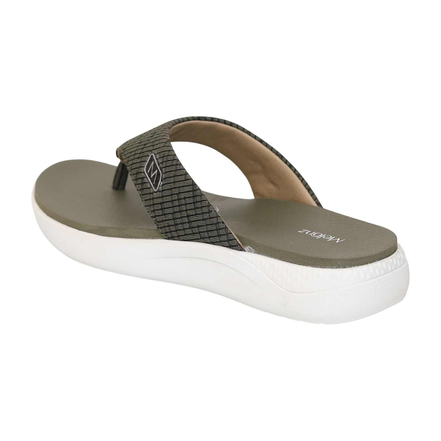 Women Olive Loom Flip-Flop