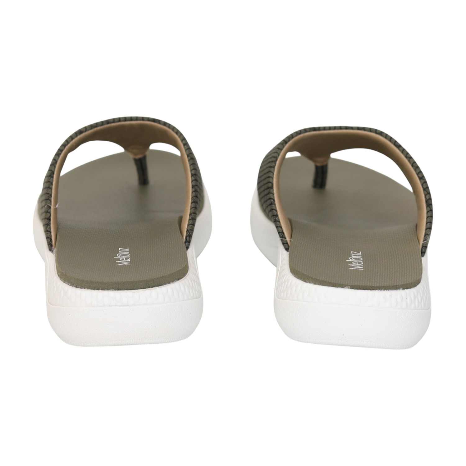 Women Olive Loom Flip-Flop