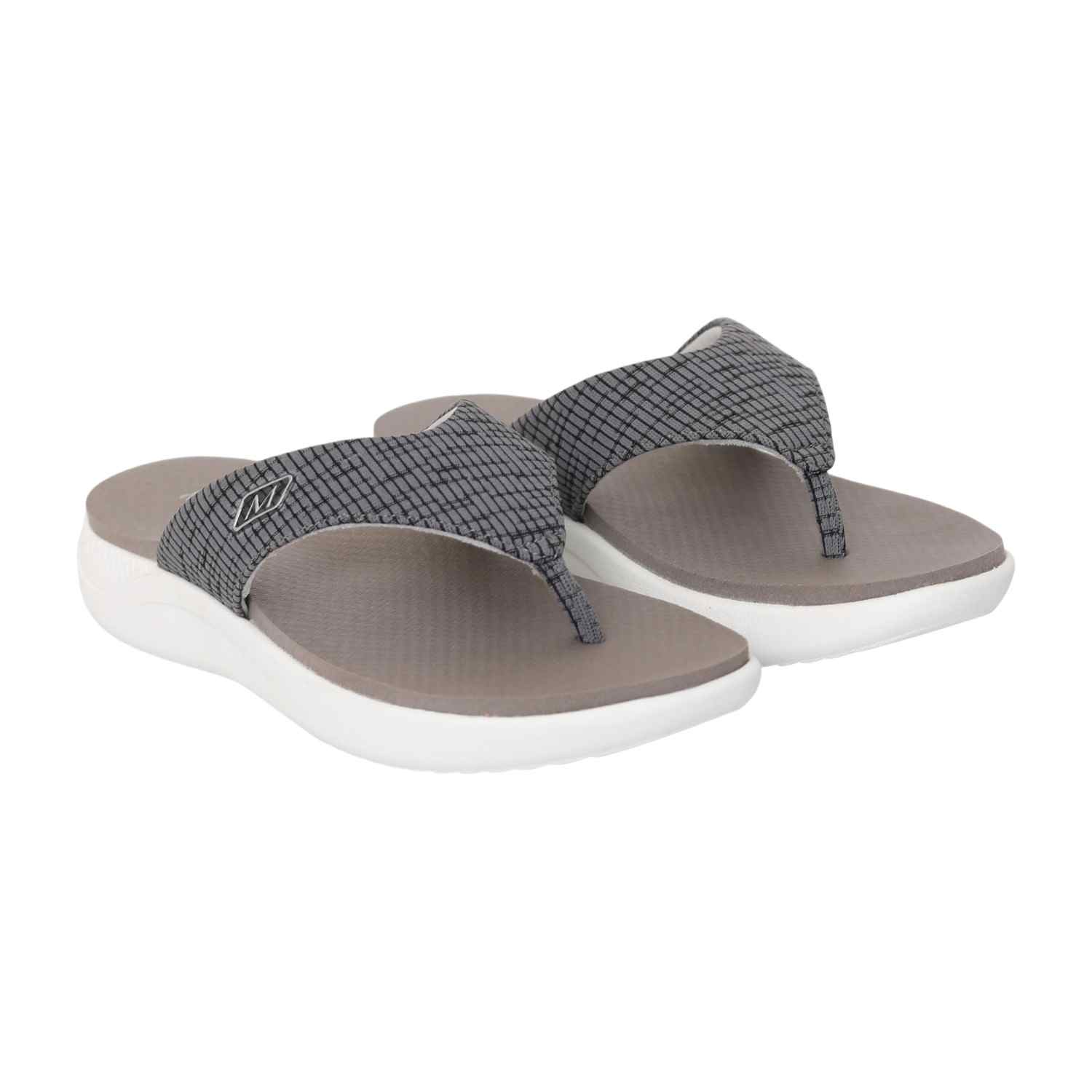 Women Grey Loom Flip-Flop