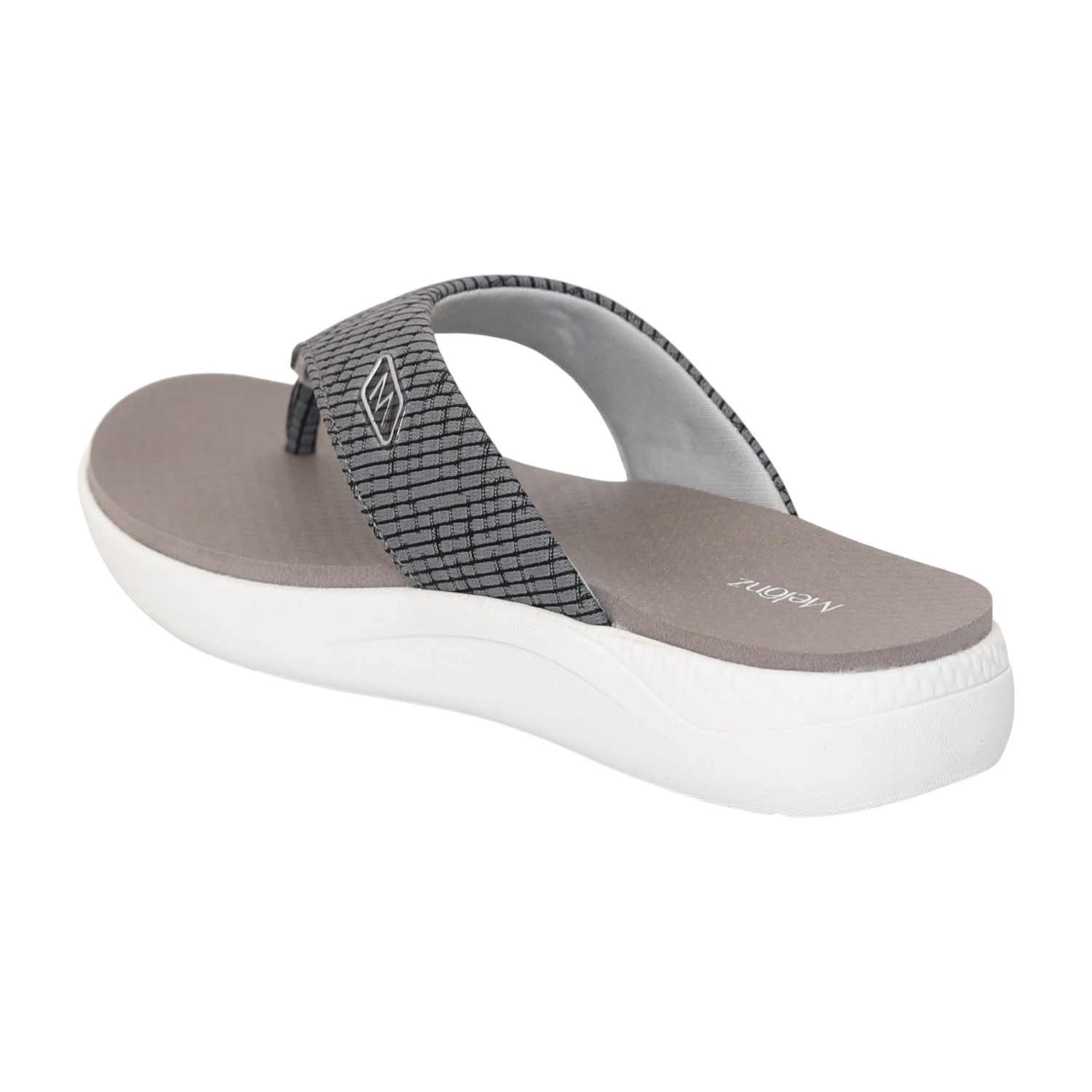 Women Grey Loom Flip-Flop