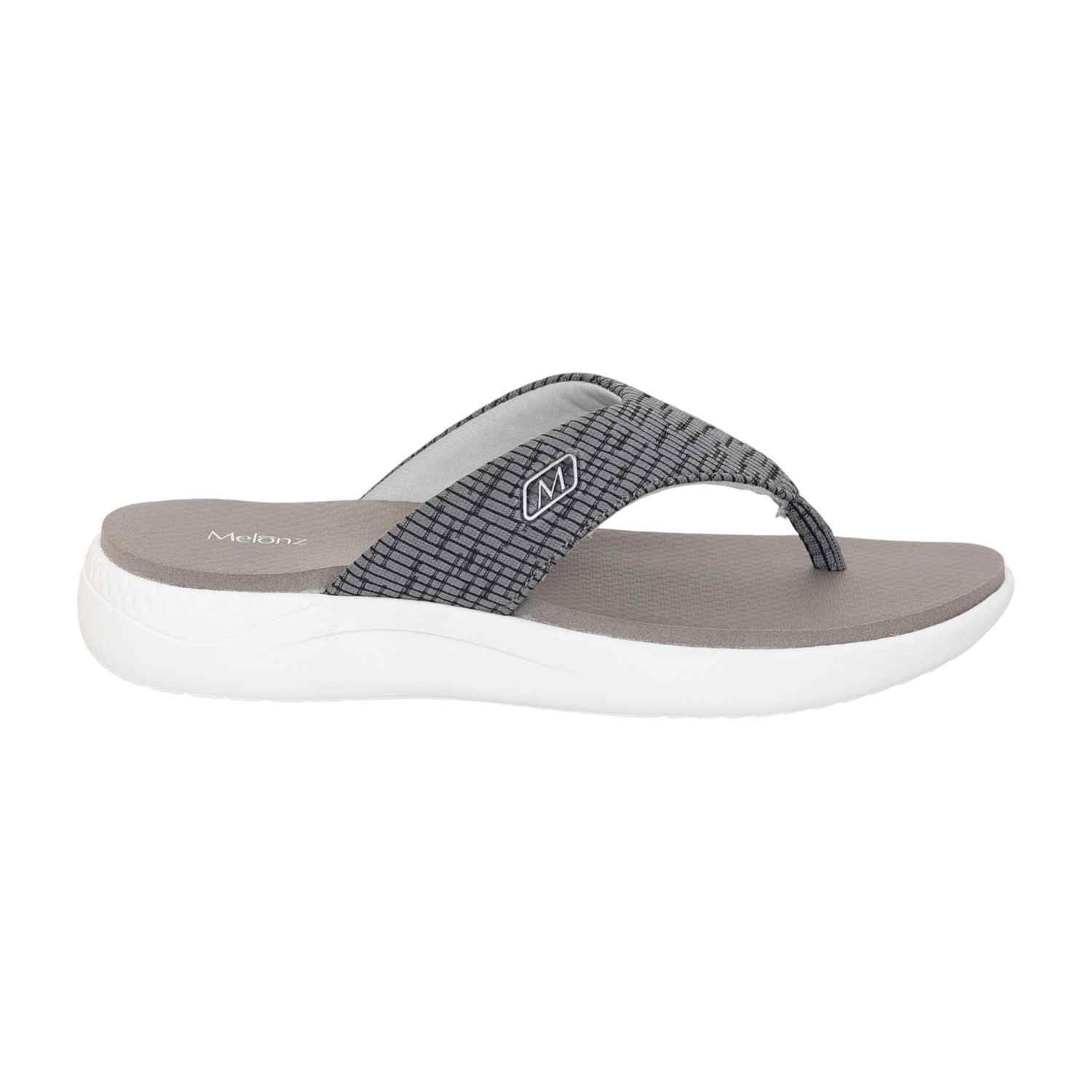Women Grey Loom Flip-Flop