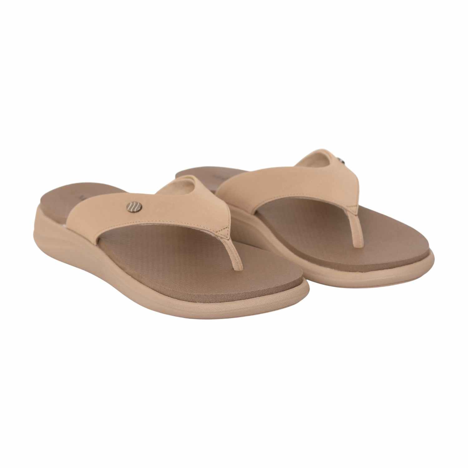 Womens Bare Earth Cushion Flip-Flop
