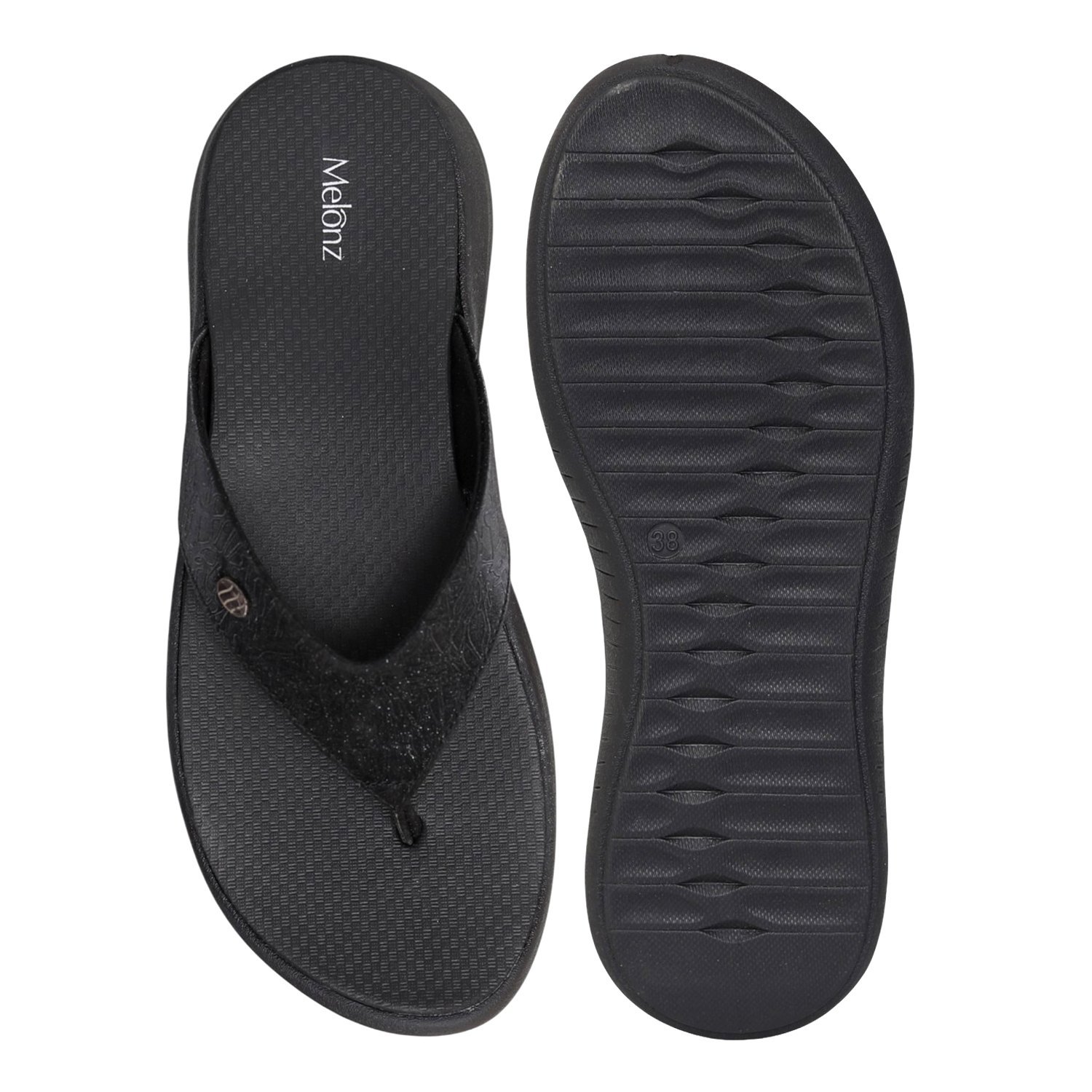 Womens Shadow Step Cushion Flip-Flop