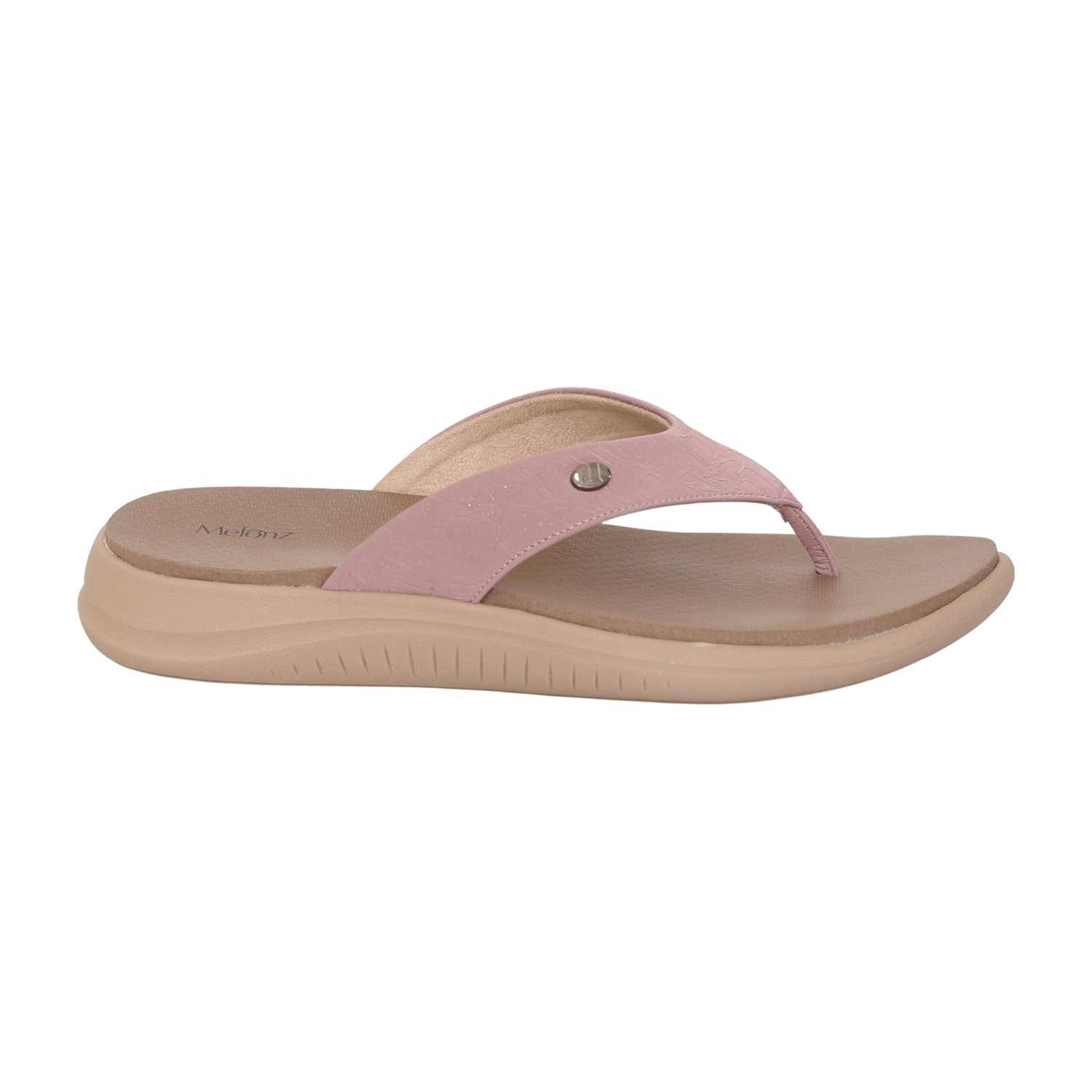 Womens Blush Horizon Cushion Flip-Flop