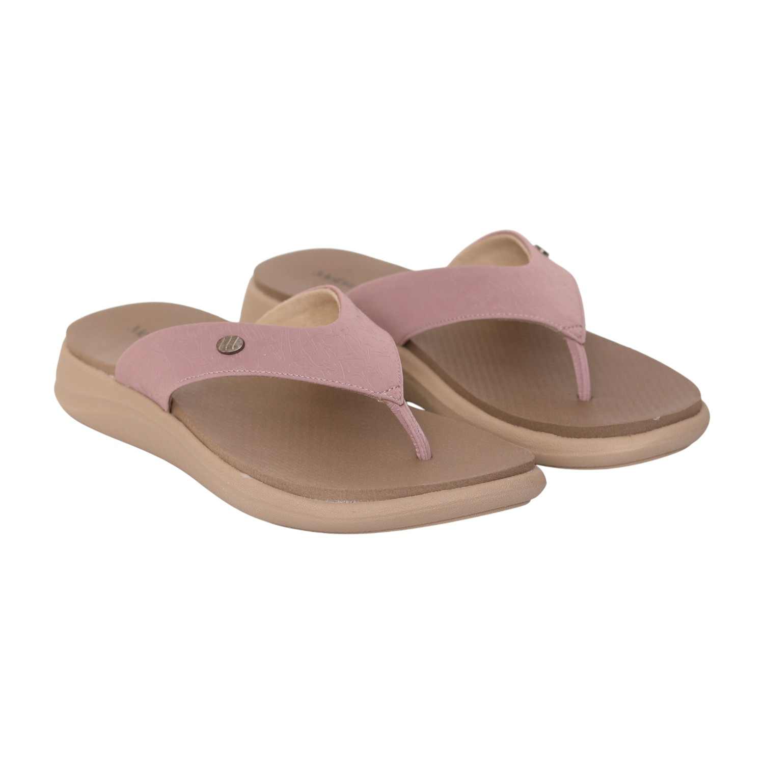Womens Blush Horizon Cushion Flip-Flop
