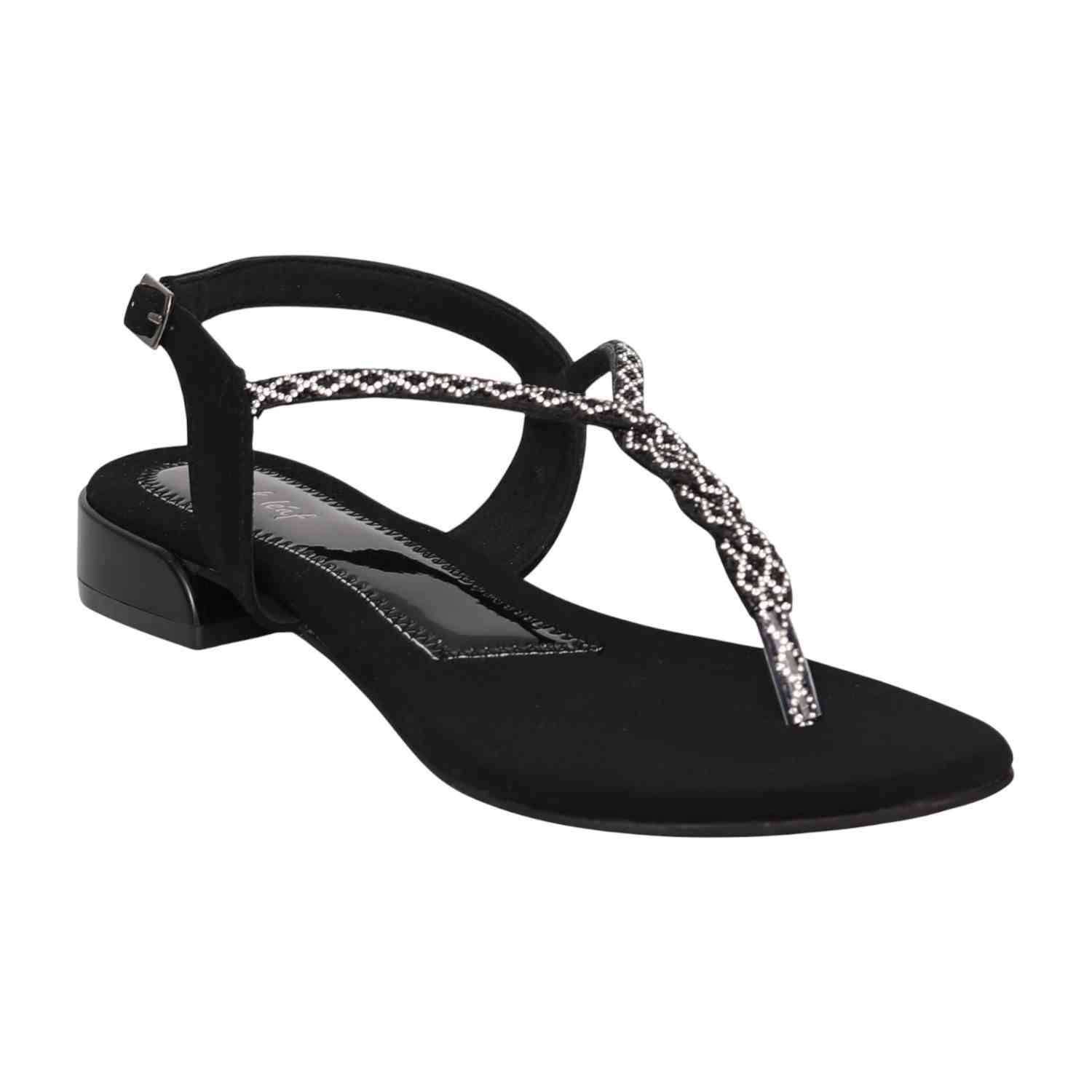 Women's Ebony Allure T-Strap Heels