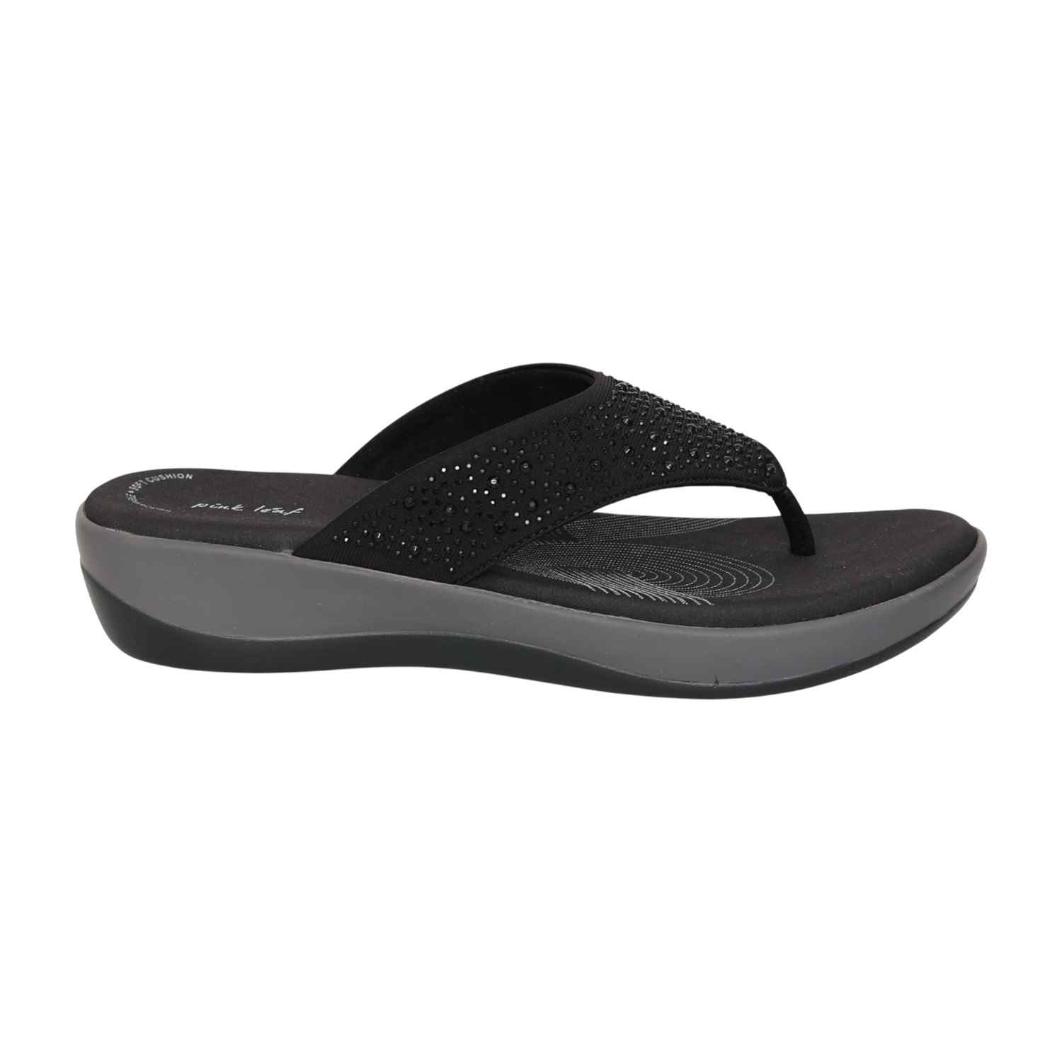 Womens Dark Halo Thong Wedges