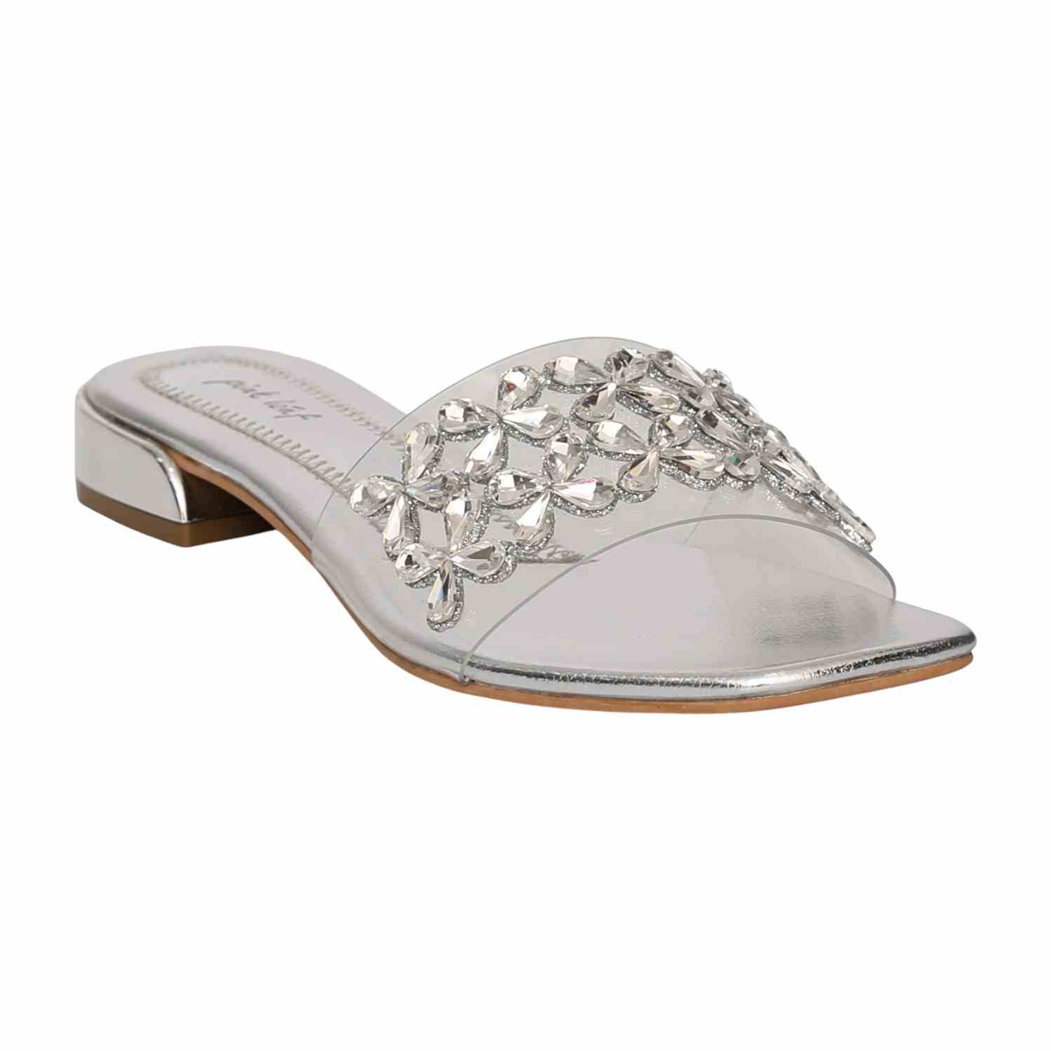 Women's Diamond Dew Clear-Strap Heels