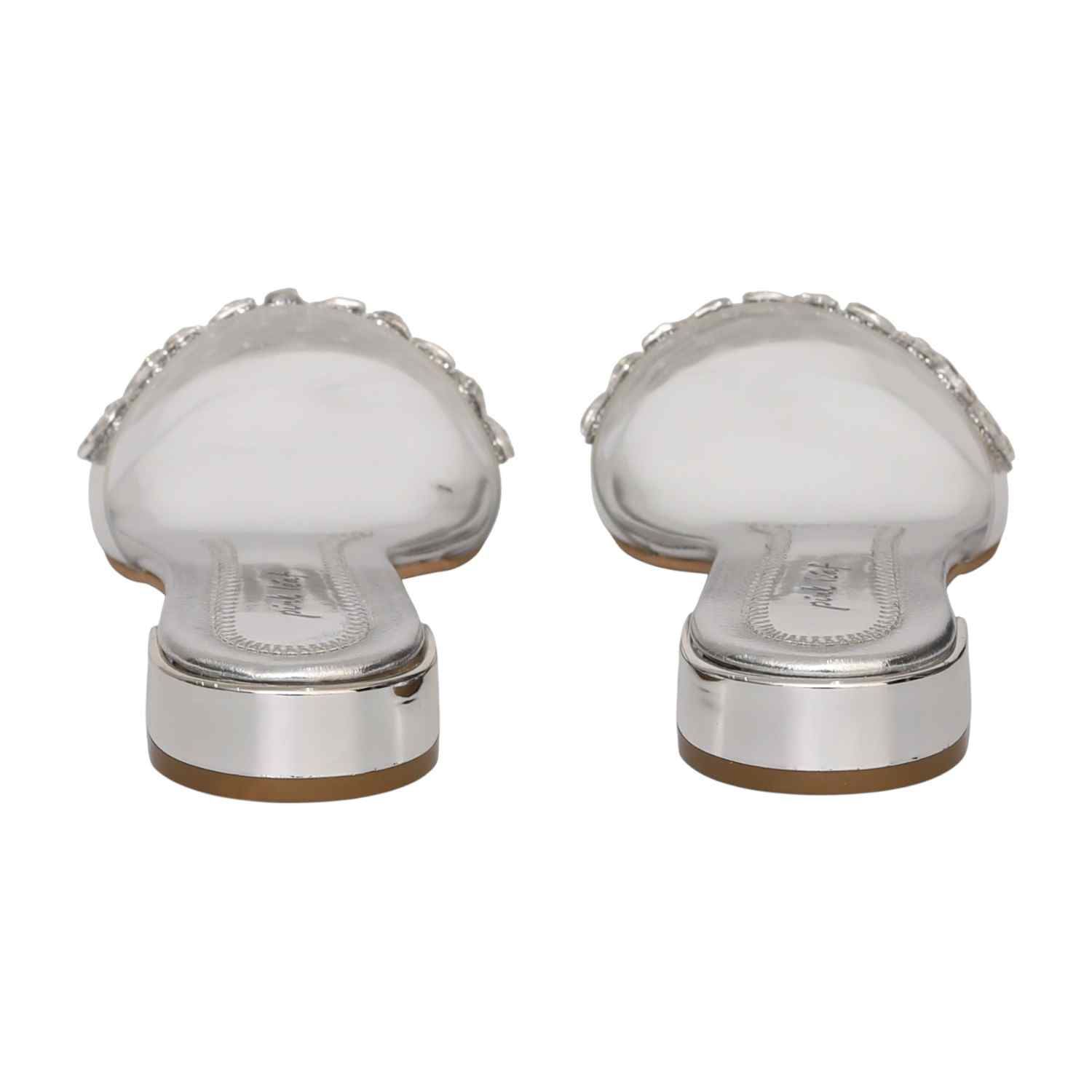 Women's Diamond Dew Clear-Strap Heels