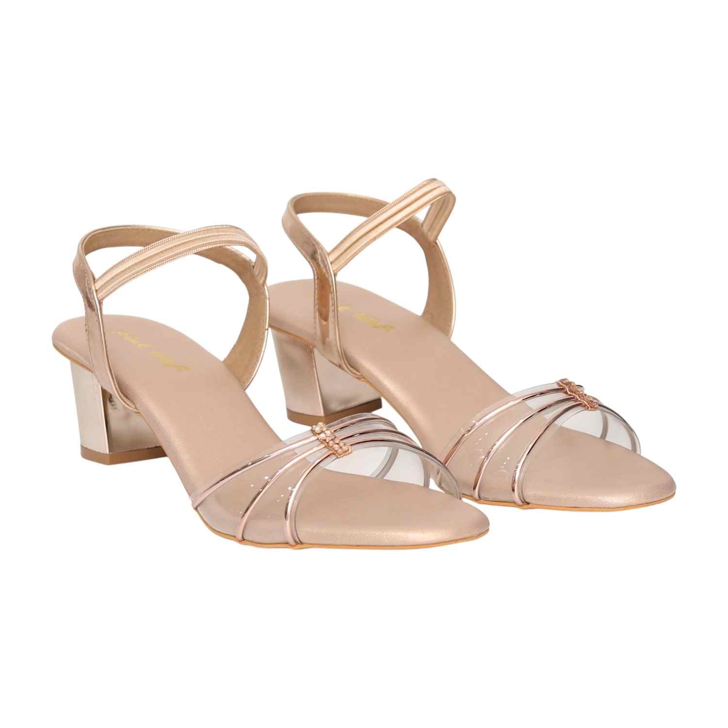 Women's Pale Gold Muse Heels