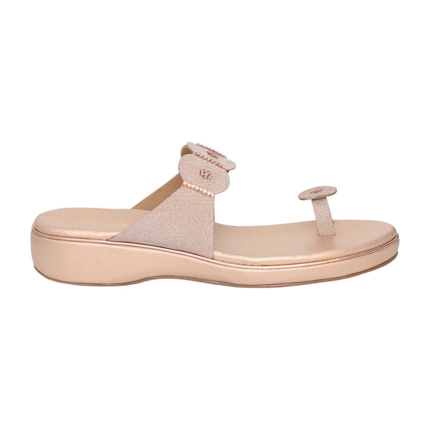 Women's Rose Fillet Toe-Ring Heel