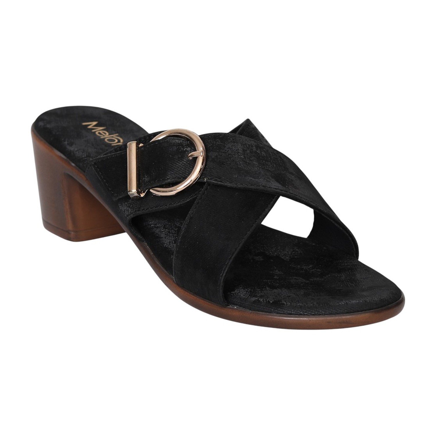 Women Black LuxeCross Heels