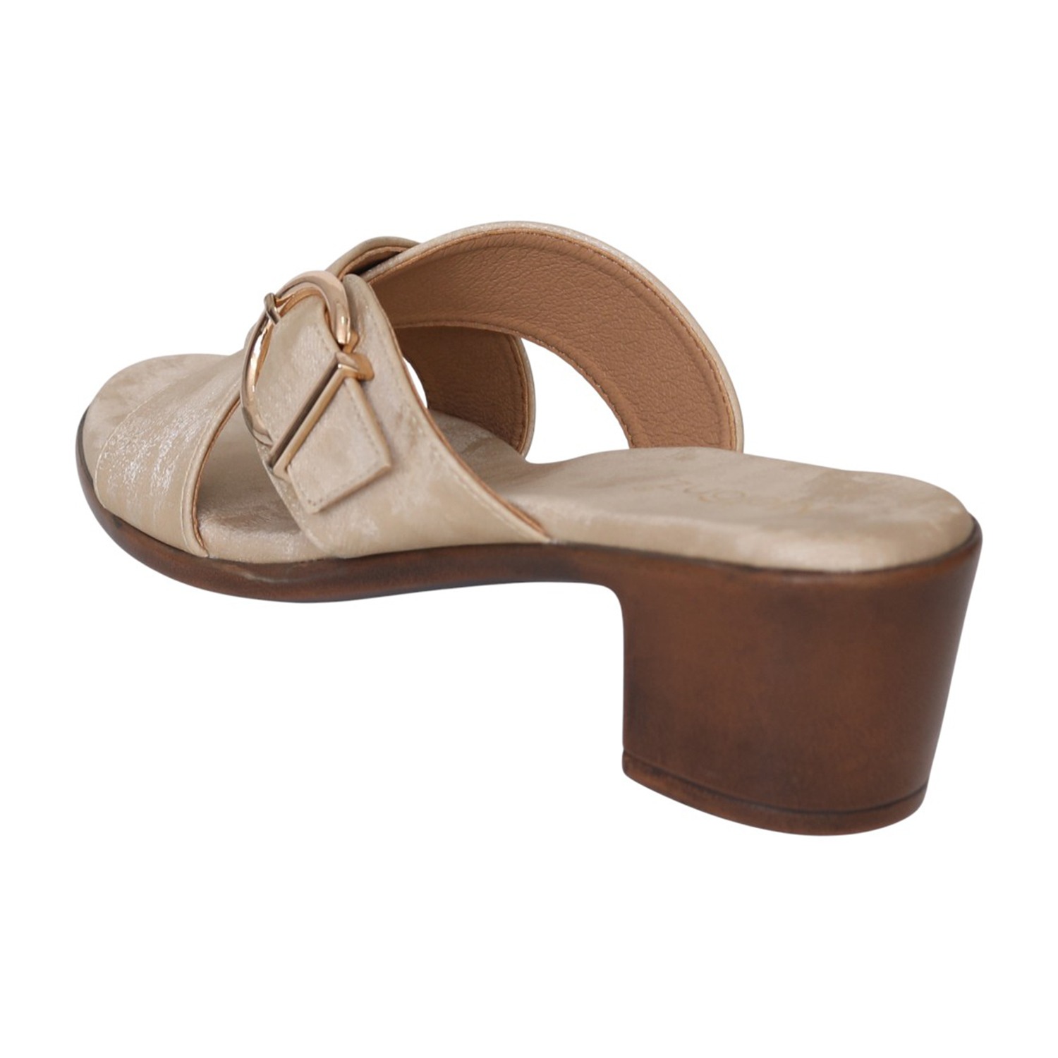 Women Cream LuxeCross Heels