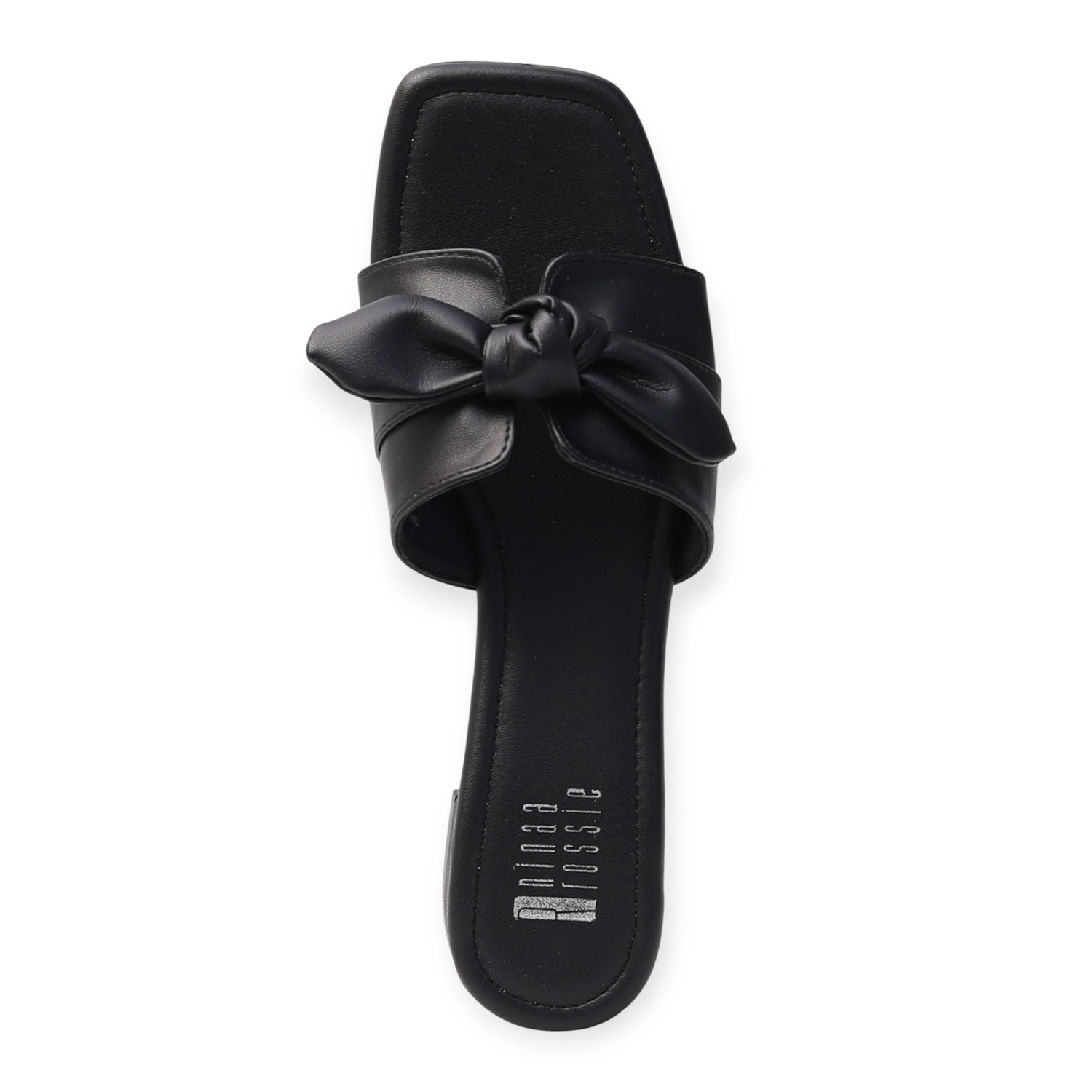 Ninaa Rossie Women’s Bow Knot Black Sandals