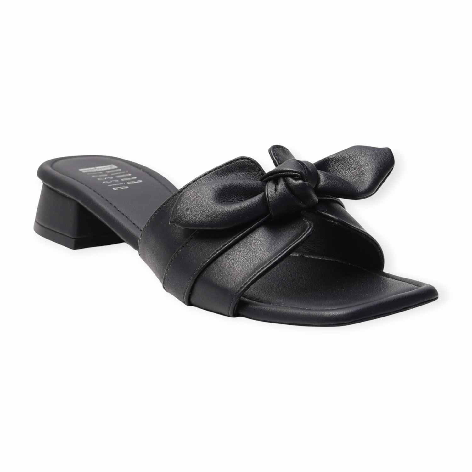 Ninaa Rossie Women’s Bow Knot Black Sandals
