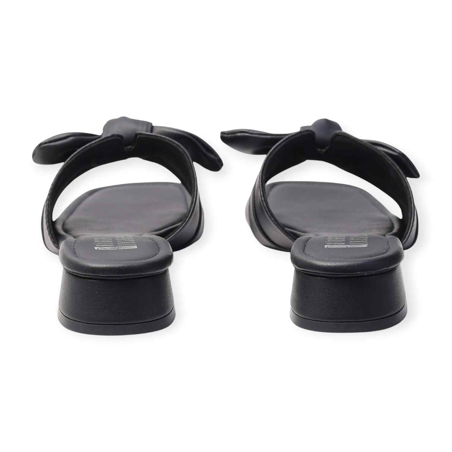 Ninaa Rossie Women’s Bow Knot Black Sandals