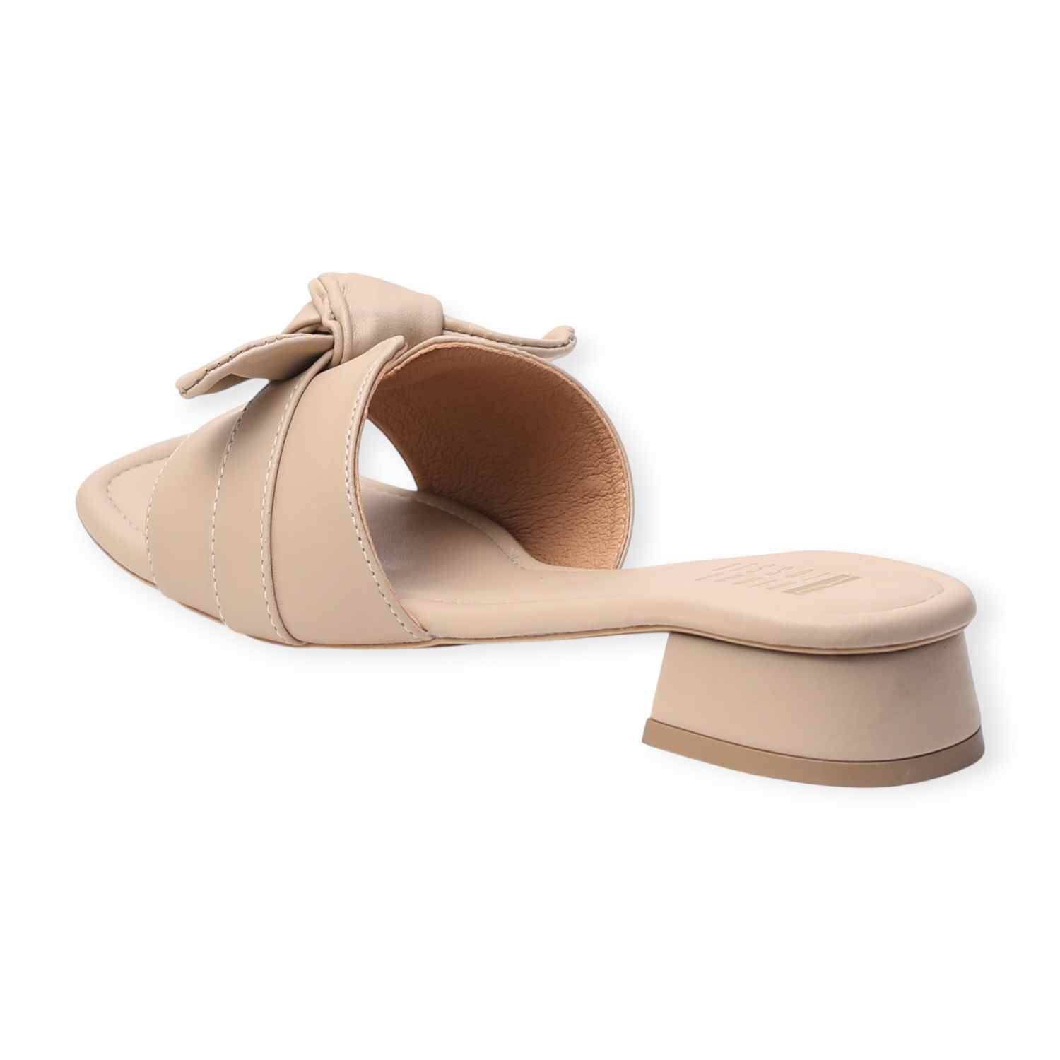 Ninaa Rossie Women’s Bow Knot Beige Sandals