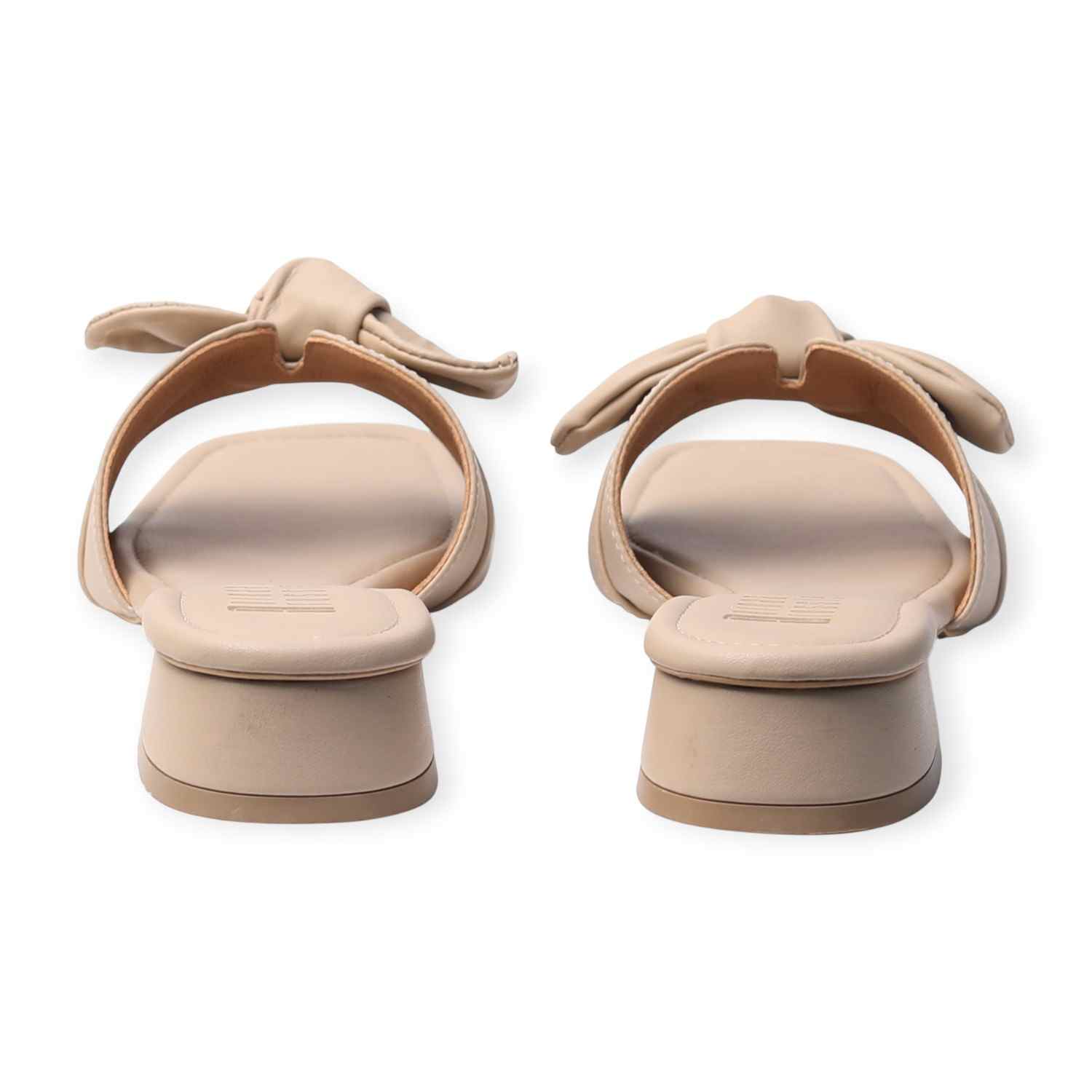 Ninaa Rossie Women’s Bow Knot Beige Sandals
