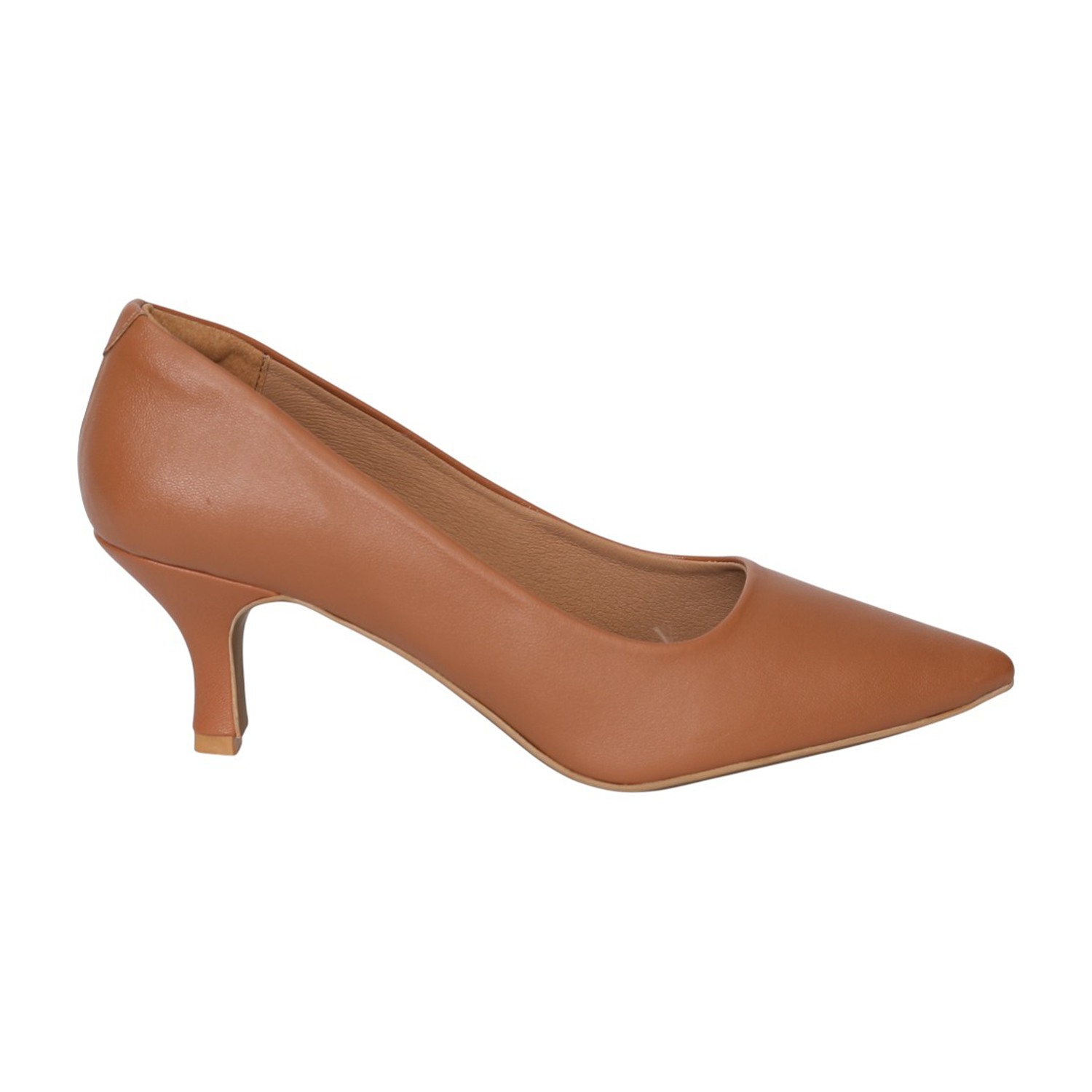 Women Classic Tan Court Heels