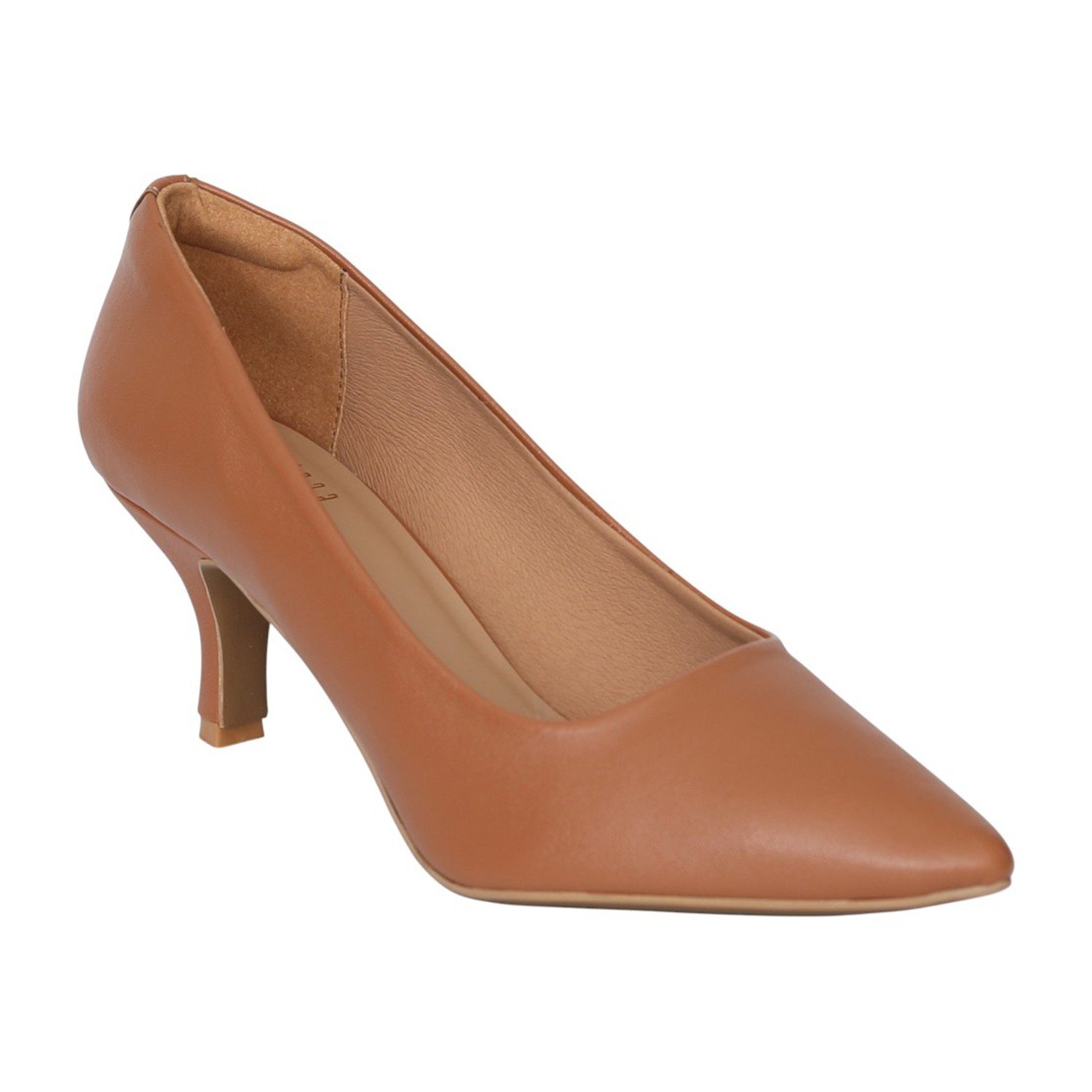 Women Classic Tan Court Heels
