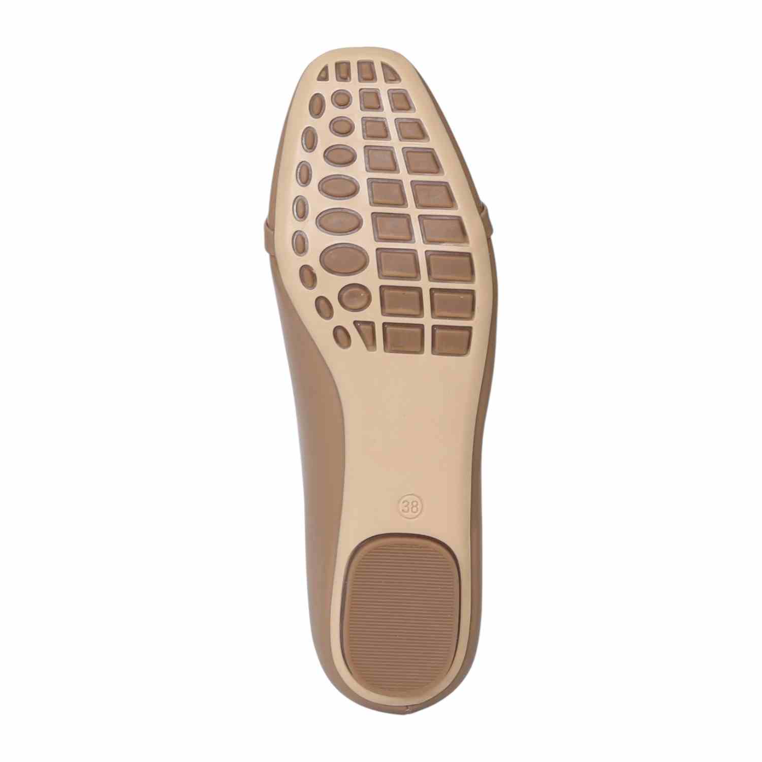 Women Beige Comfort Ballet Shoes